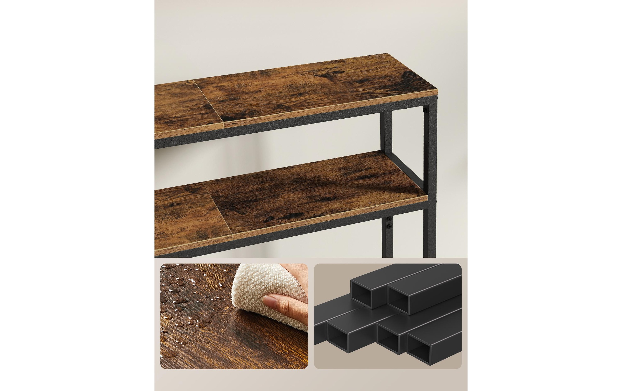 VASAGLE Table console »120 x 80 cm«
