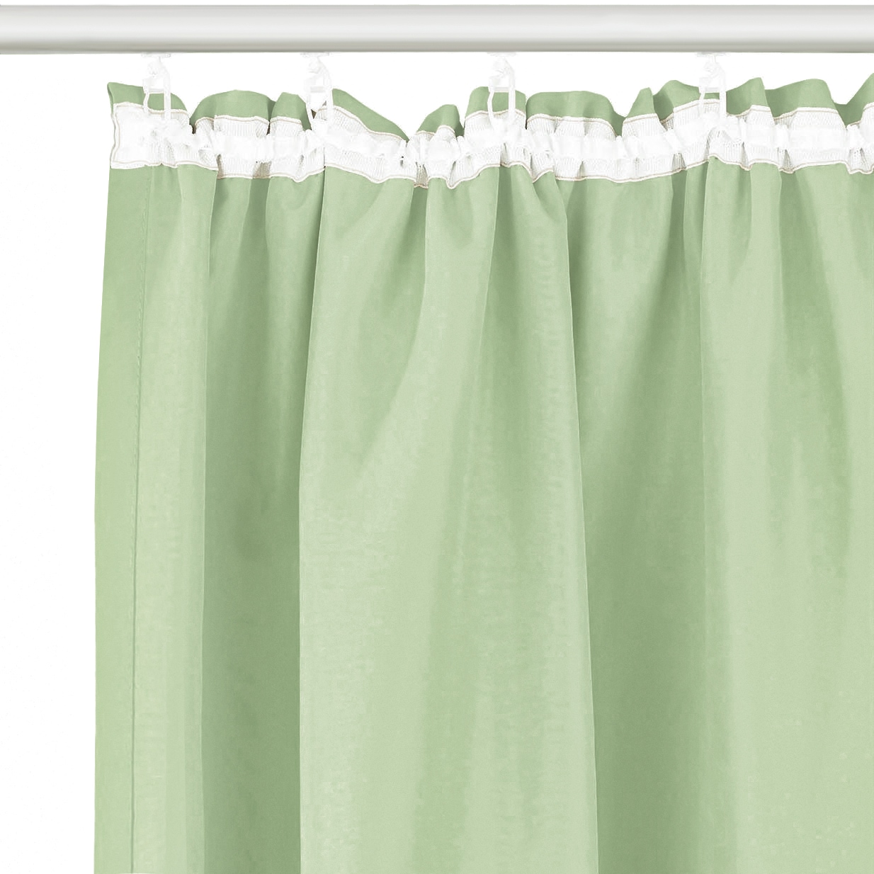 GOODproduct Rideau »Raja, Gardinen mit Kräuselband, blickdicht, Wohnzimmer, Topseller!« Bande volante 2 cuis tlg. lot de 2, best-seller, uni, moderne, facile d'entretien, microfibre