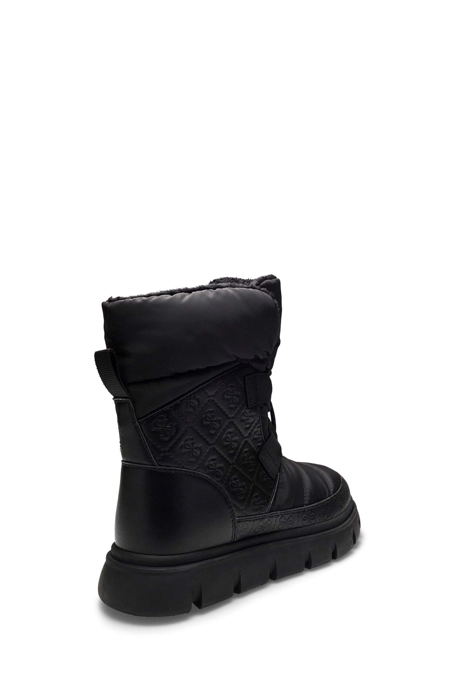 Guess Bottines à lacets »MABRY«  Winterboots mit Schnellverschluss und Gummizug