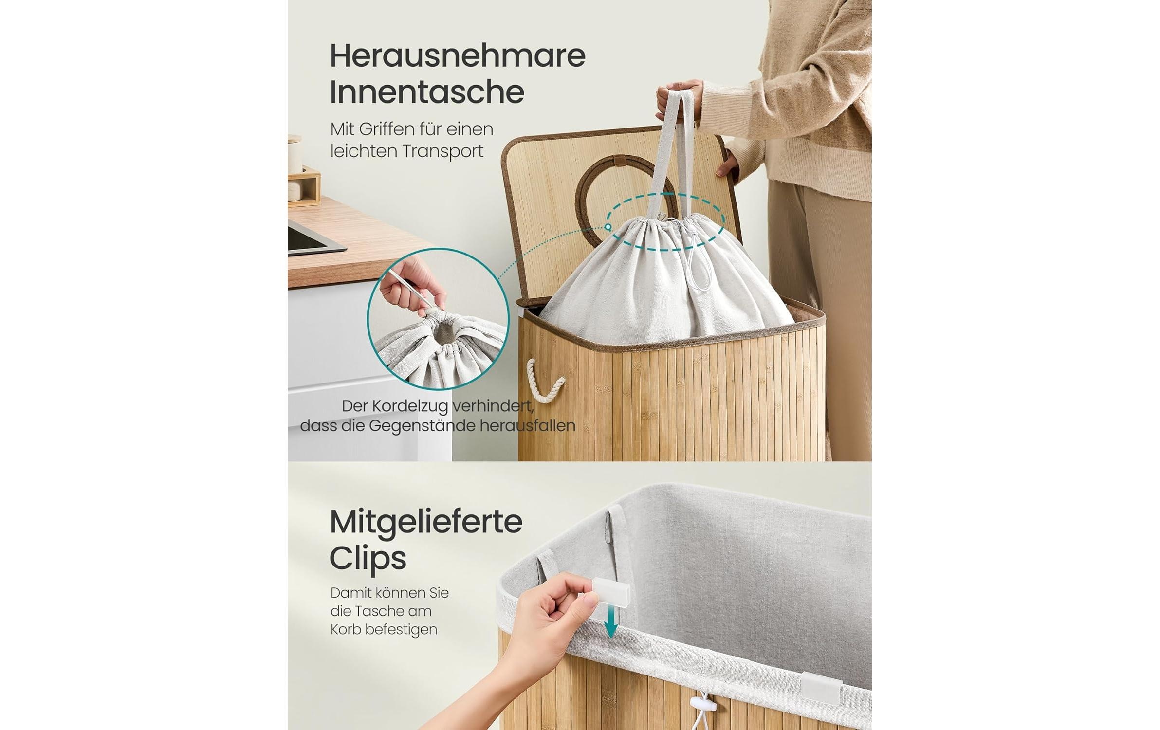 SONGMICS Flaschensammler »120 l«