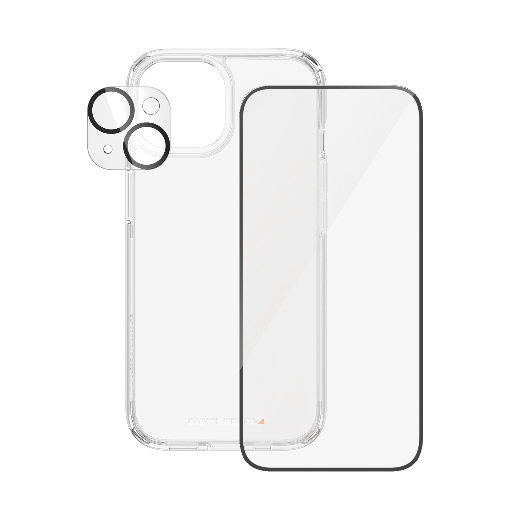PanzerGlass Verre de protection d'écran »3-in-1-Pack Screen, Camera Protector und Cover« für iPhone 15