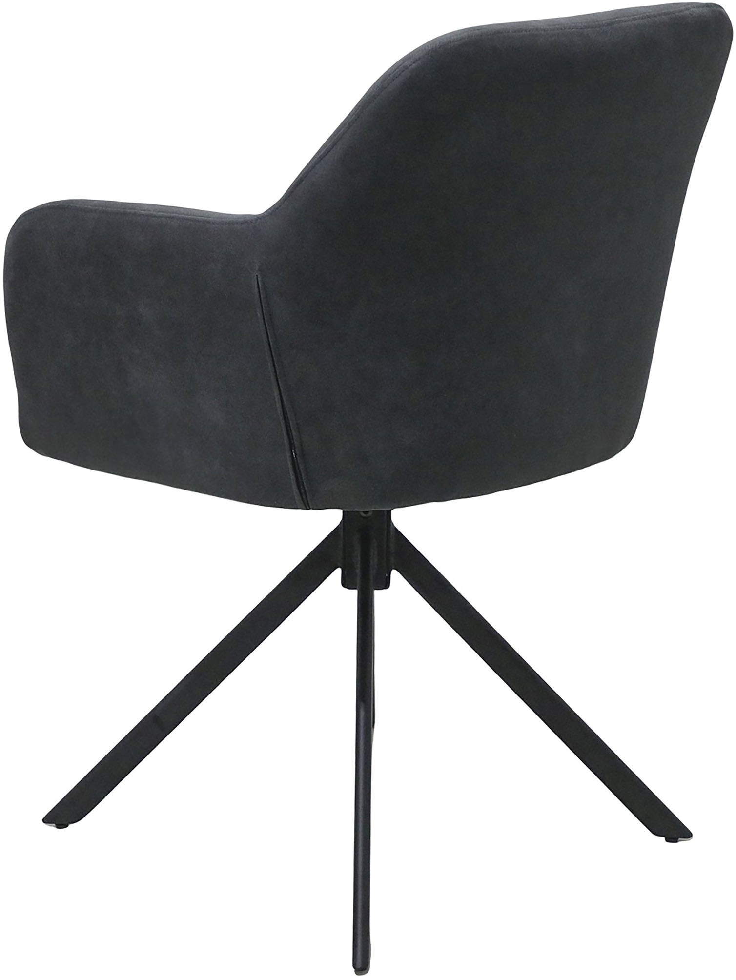 byLIVING Chaise de salle à manger »MONTREAL« (Ensemble) 2 cuisMicrofaser, bis 110 kg, 360° drehbar, Schaumstoff, Ziernaht Rücken
