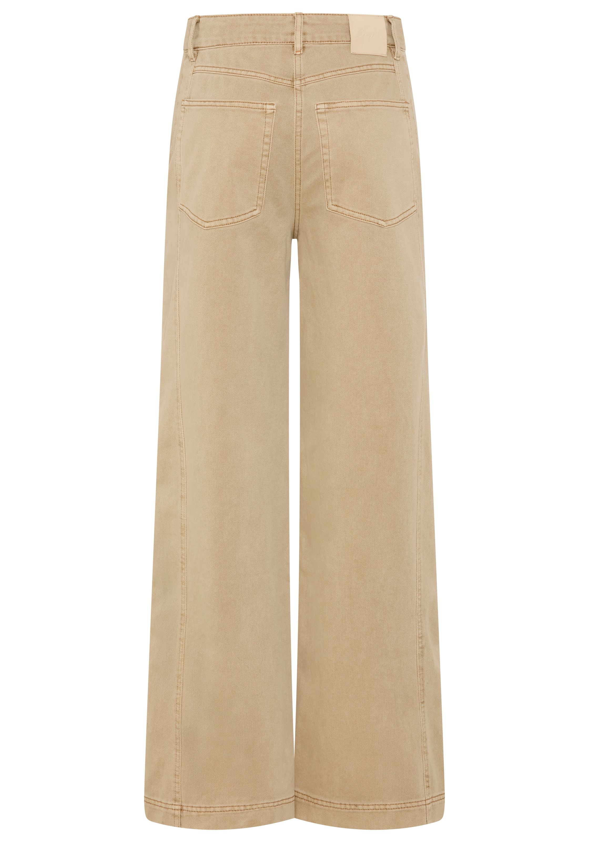 BOSS ORANGE Pantalon tissé »TMarlina Premium Damenmode«  à jambes larges, design à 4 poches