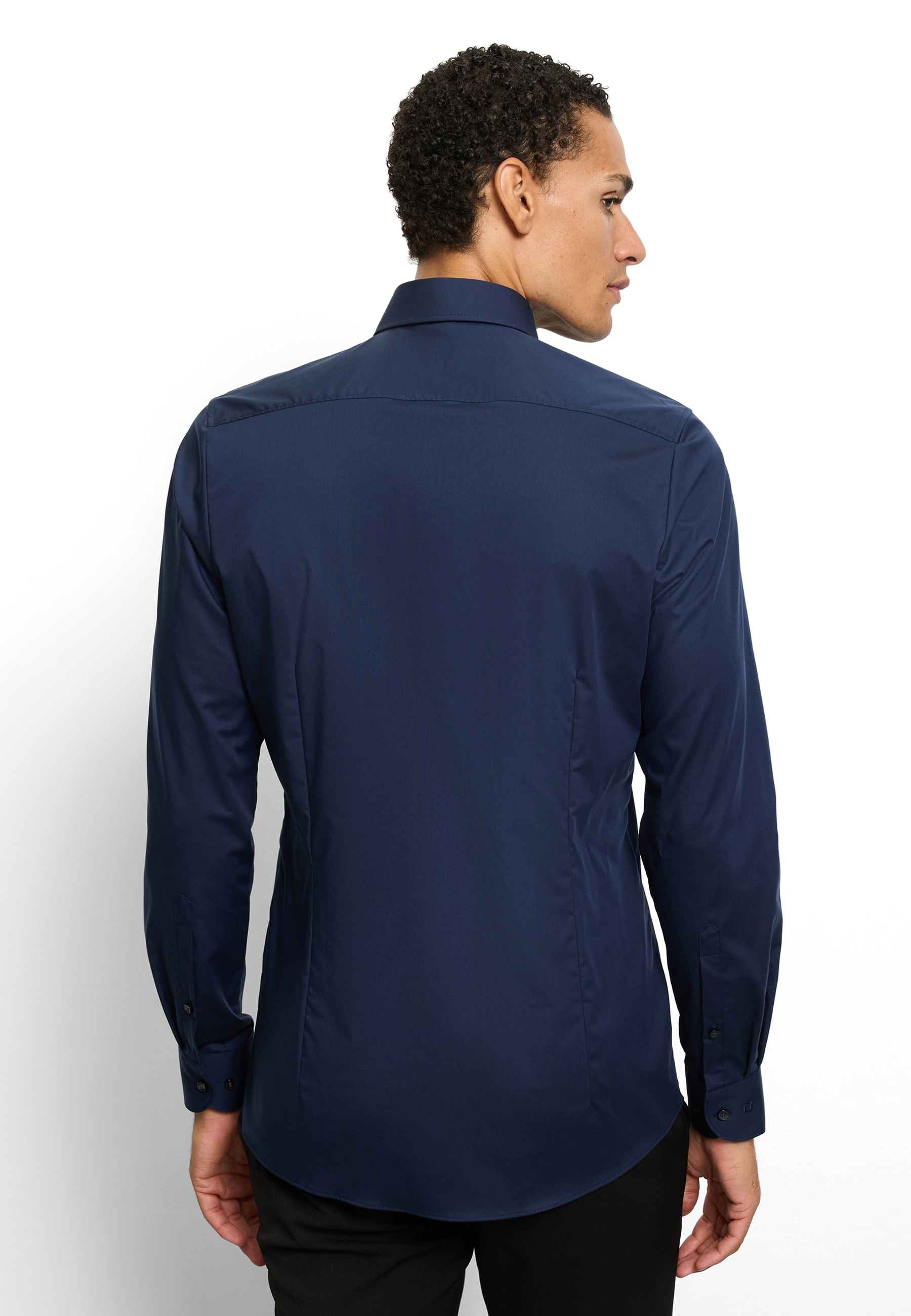 OLYMP Chemise à manches longues »Level Five« Businesshemd, unifarben, body fit, Royalkentkragen