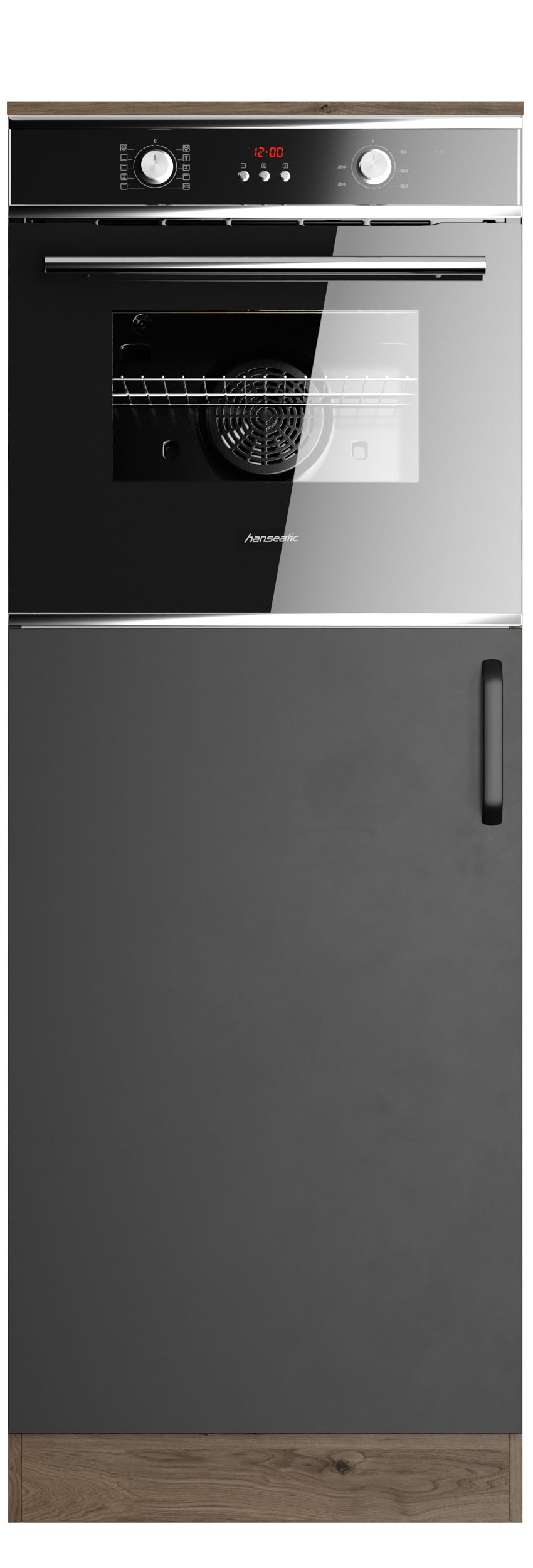 wiho Küchen Backofenumbauschrank »Elba« Masse (B/H): 60/165 cm