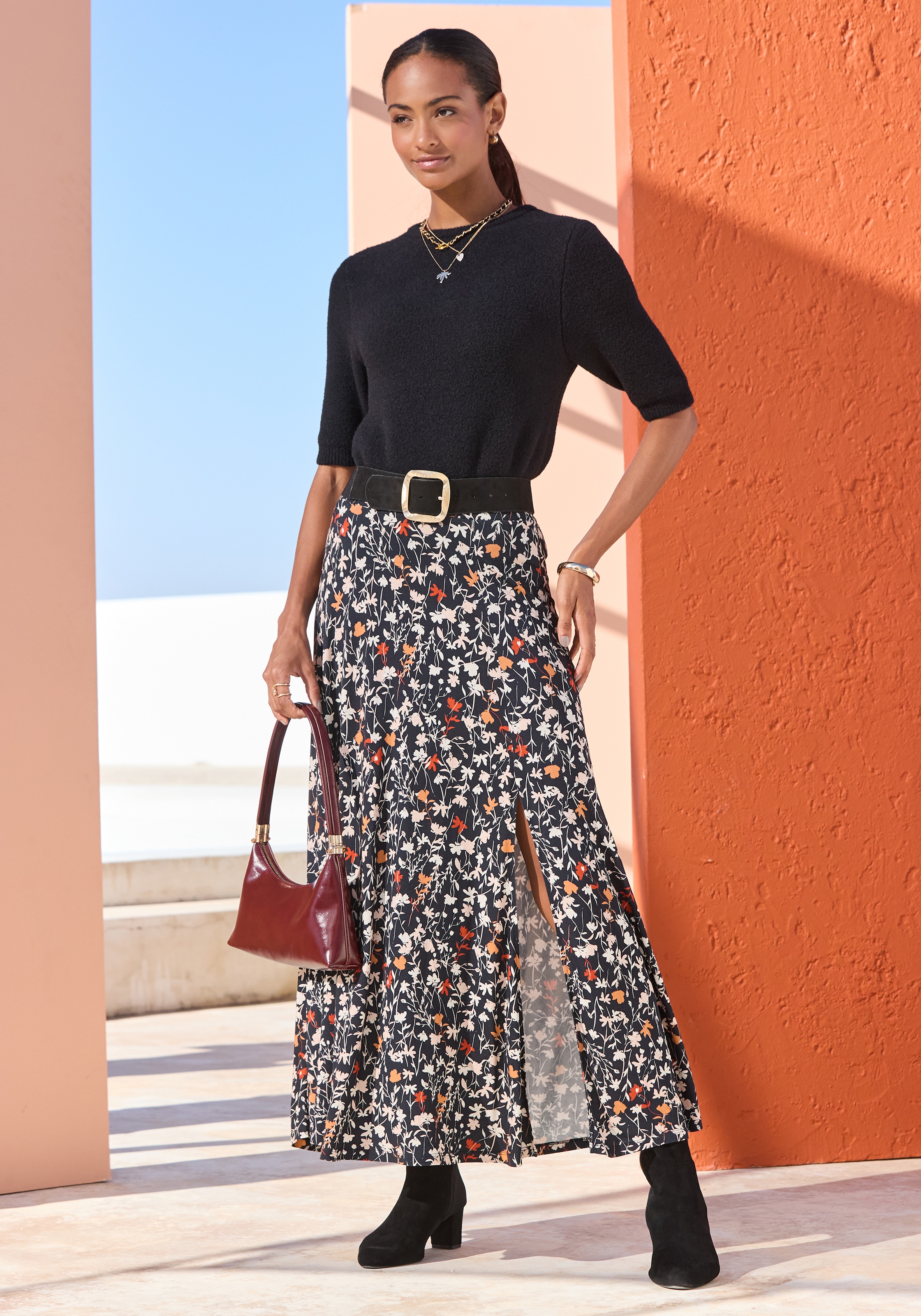 Vivance Sac à main »Minibag, Umhängetasche, Henkeltasche, Crossbody Bag« NOUVEAU sac à main femme à bandoulière en matériau brillant VEGAN