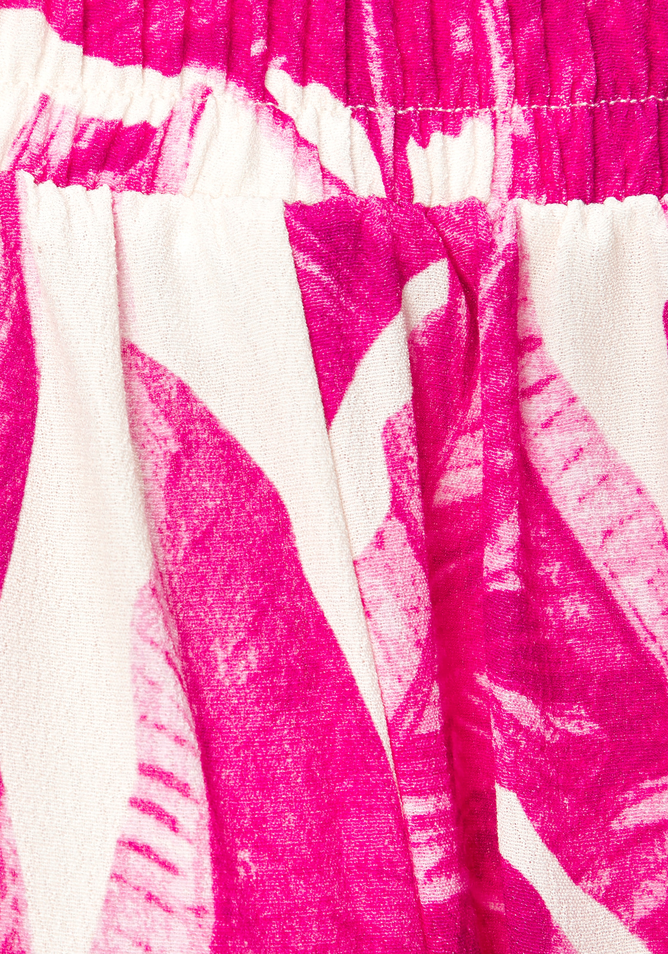 LASCANA Pantalon palazzo »mit weitem, lockerem Bein«  in sommerlichem Allover-Print, luftige Sommerhose aus Webware