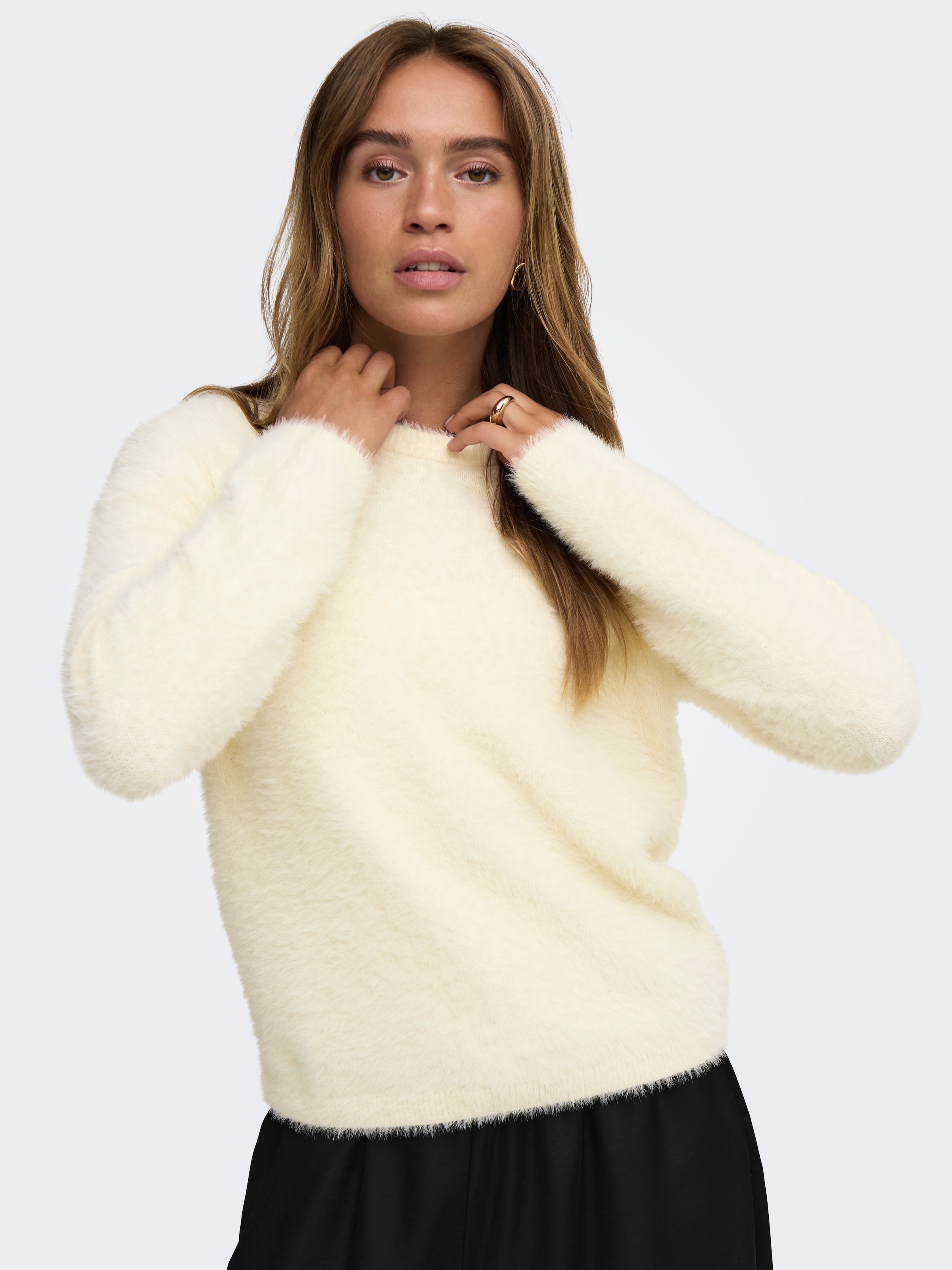 JDY Pull en tricot »JDYPRIME JAYLA L/S ON PULLOVER KNT« mélange de matériaux