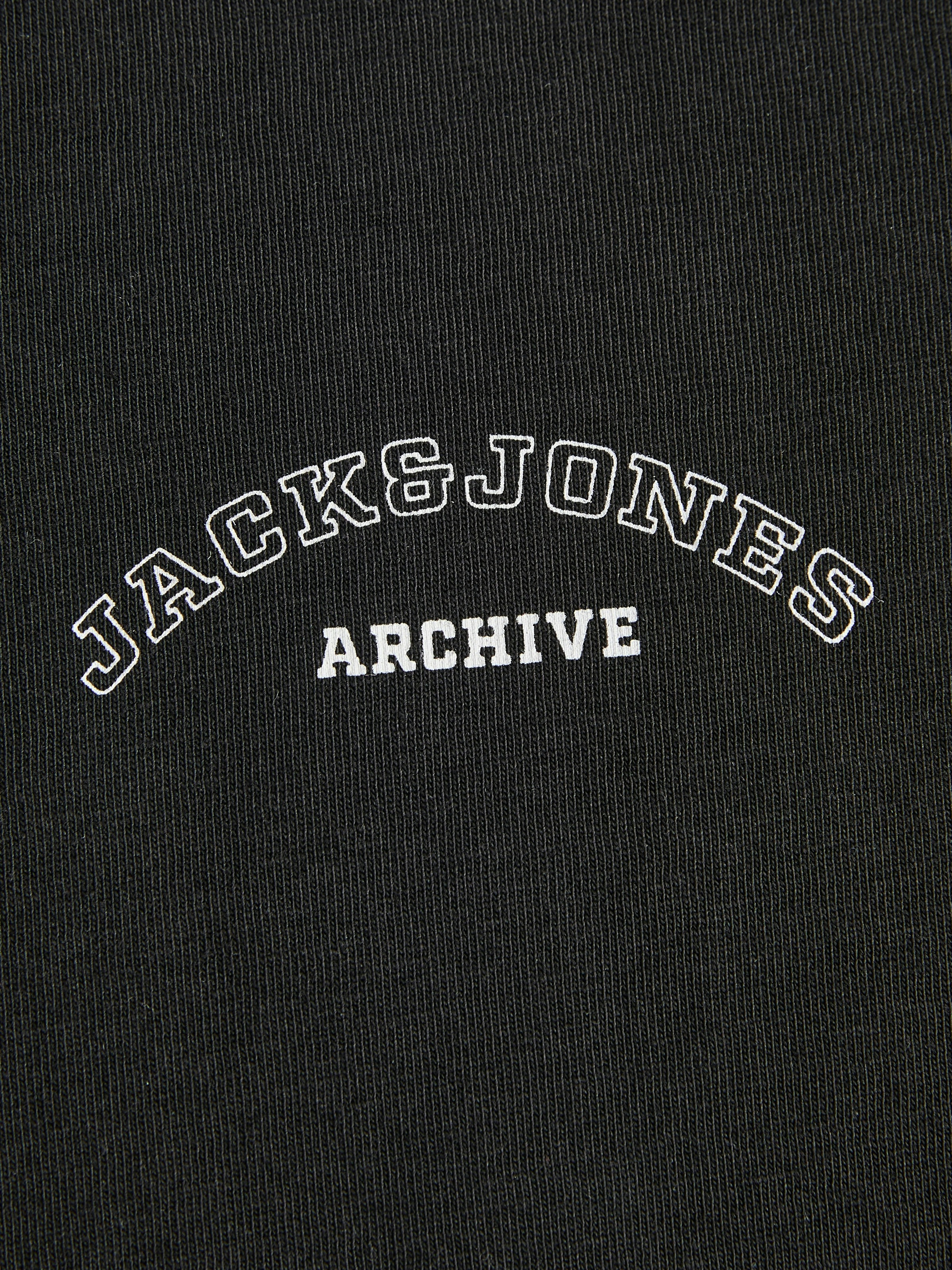 Jack & Jones Shirt à col rond »JJCOLLEGE LOGO TEE SS CREW NECK«
