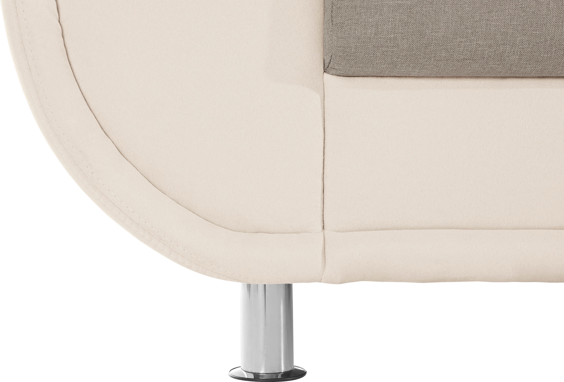 TRENDMANUFAKTUR Fauteuil »Rondo 3, Loungesessel, Breite 121cm« au choix avec ressorts confortables, avec accoudoirs extra larges