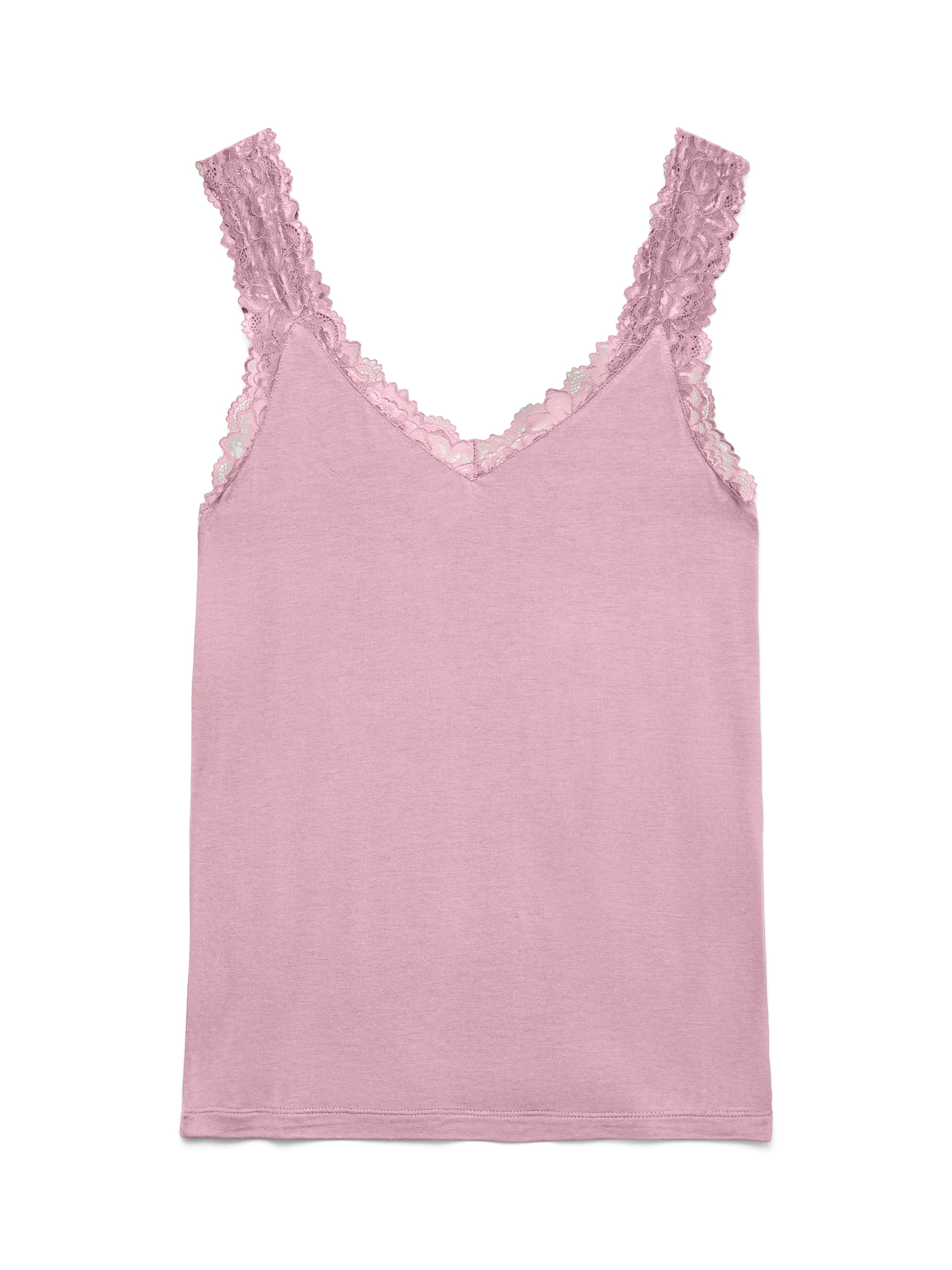 Vero Moda Top en dentelle »VMROSA SL TOP JRS NOOS« Viskosemischung