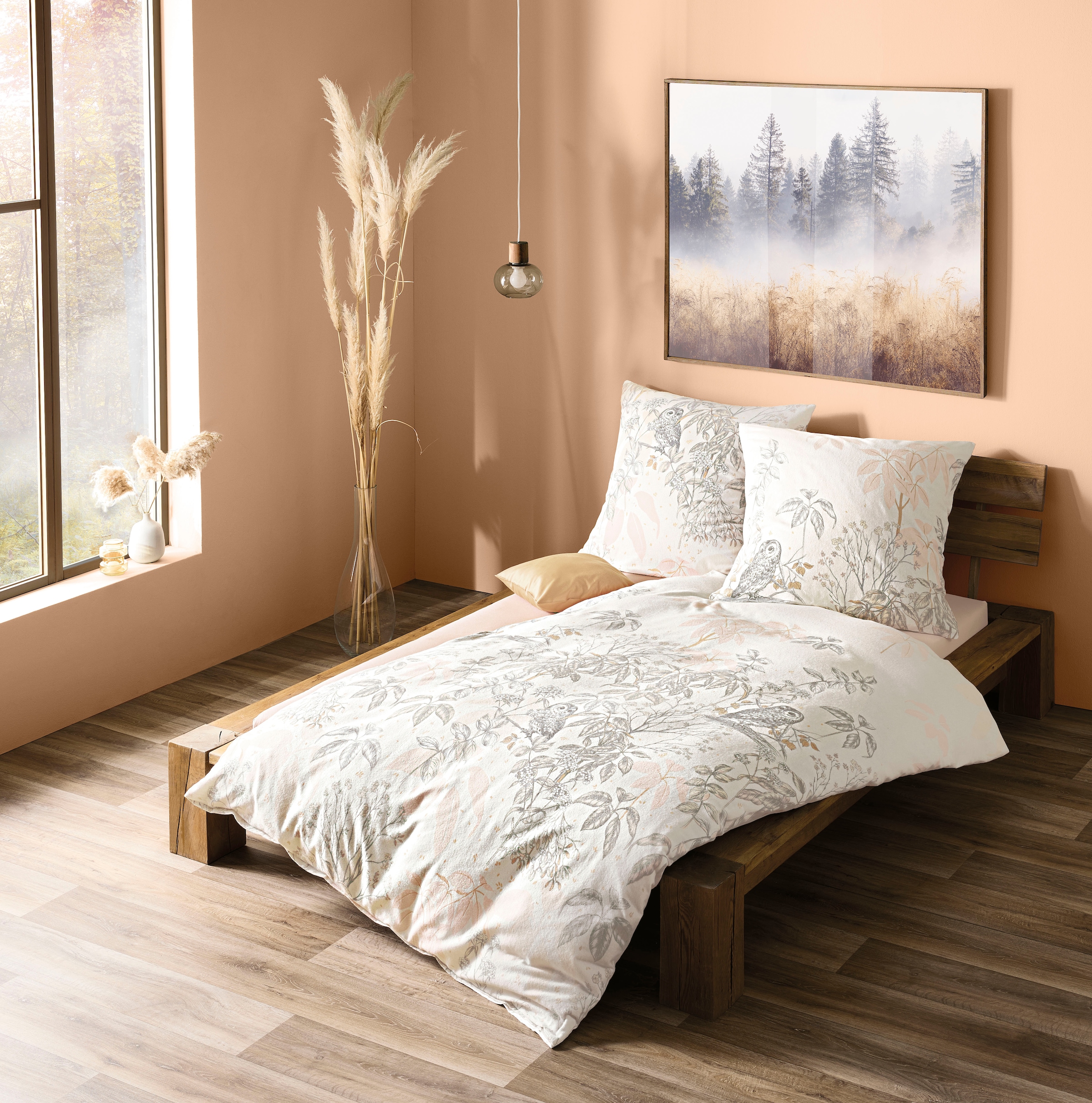Kaeppel Linge de lit »Schneeeule« 2 cuis