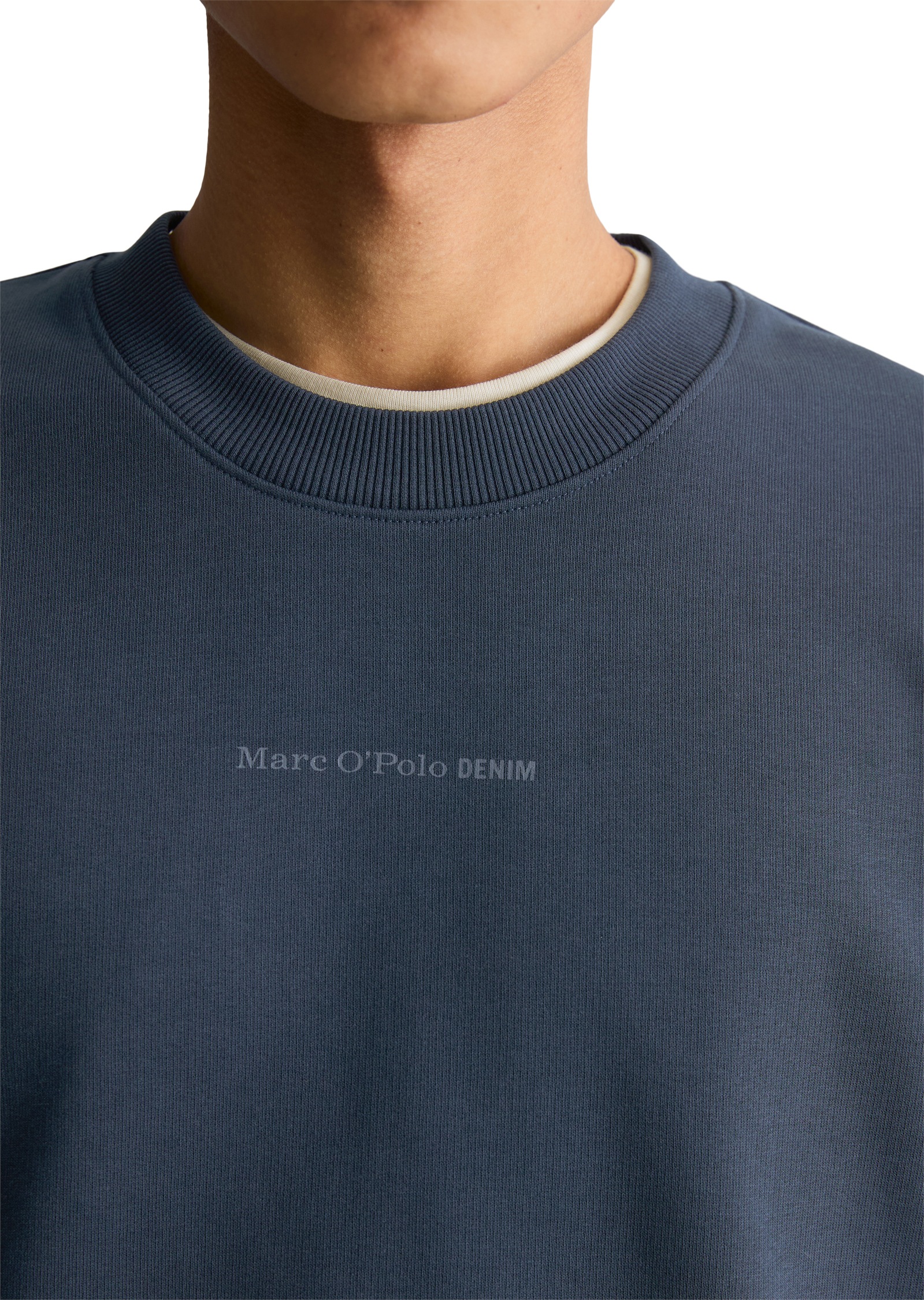 Marc O'Polo DENIM Sweat-shirt , regular fit aus weichem Bio-Baumwoll-Sweat
