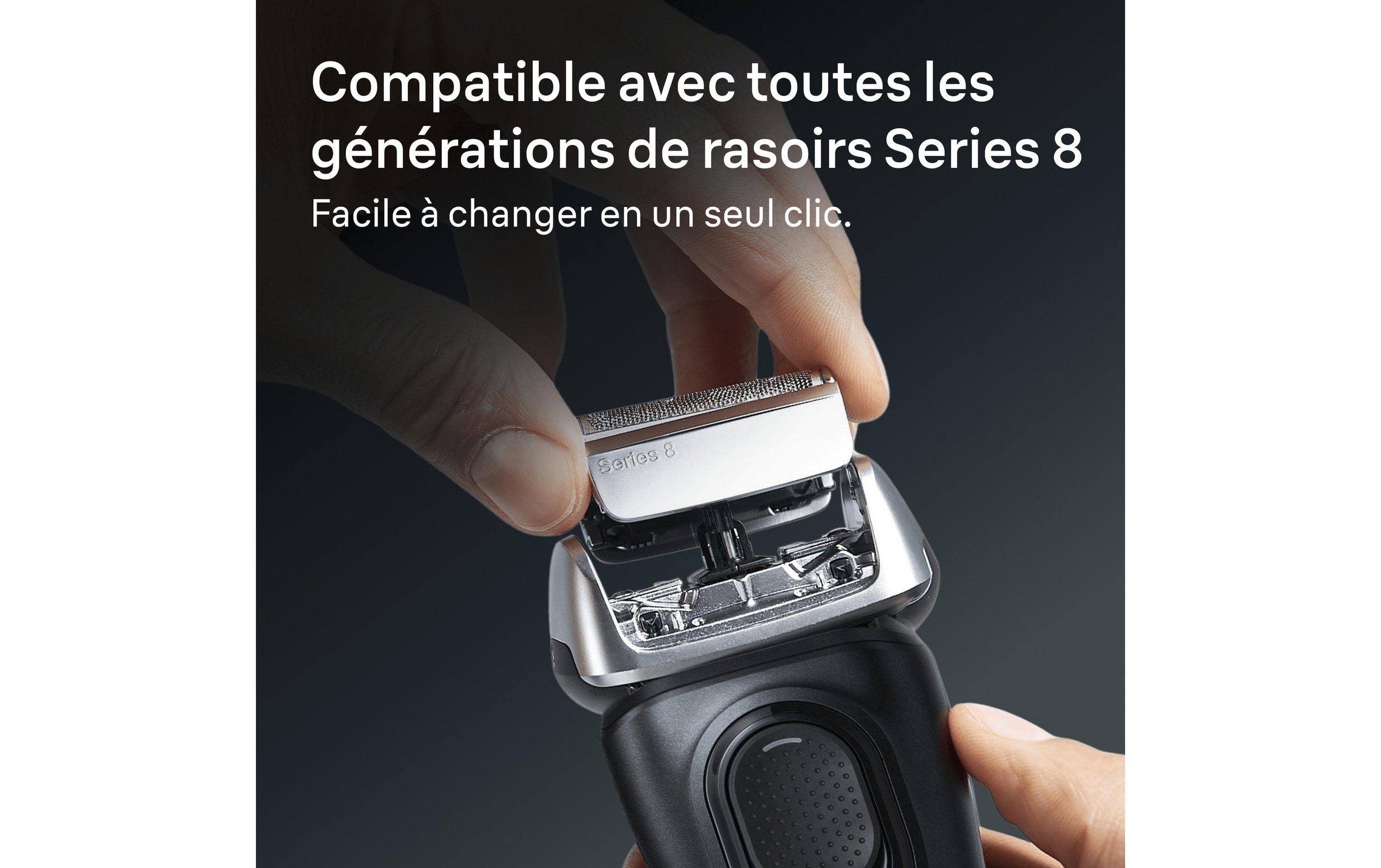 Braun Tête de rasage de rechange »Series 8 Scherkopf 83M«