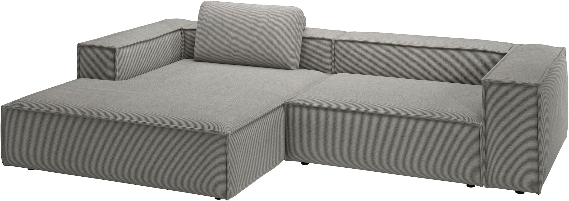 Home affaire Canapé d'angle »Watertown, modernes XXL L-Form, 306 cm breit« grand canapé lounge avec beaucoup d'espace pour la famille