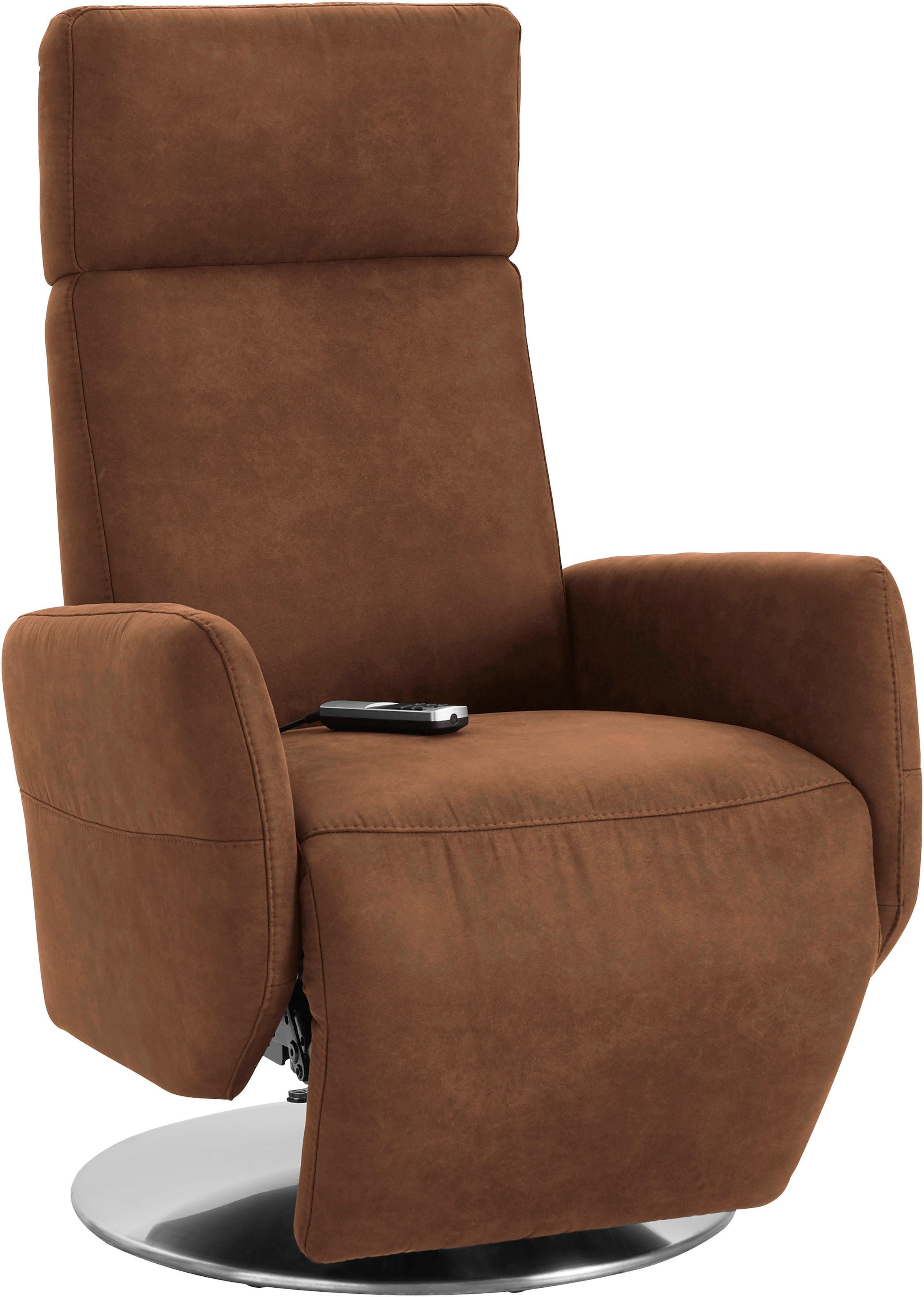sit&more Fauteuil de relaxation »Kobra« in Grösse S, wahlweise mit Motor und Aufstehhilfe