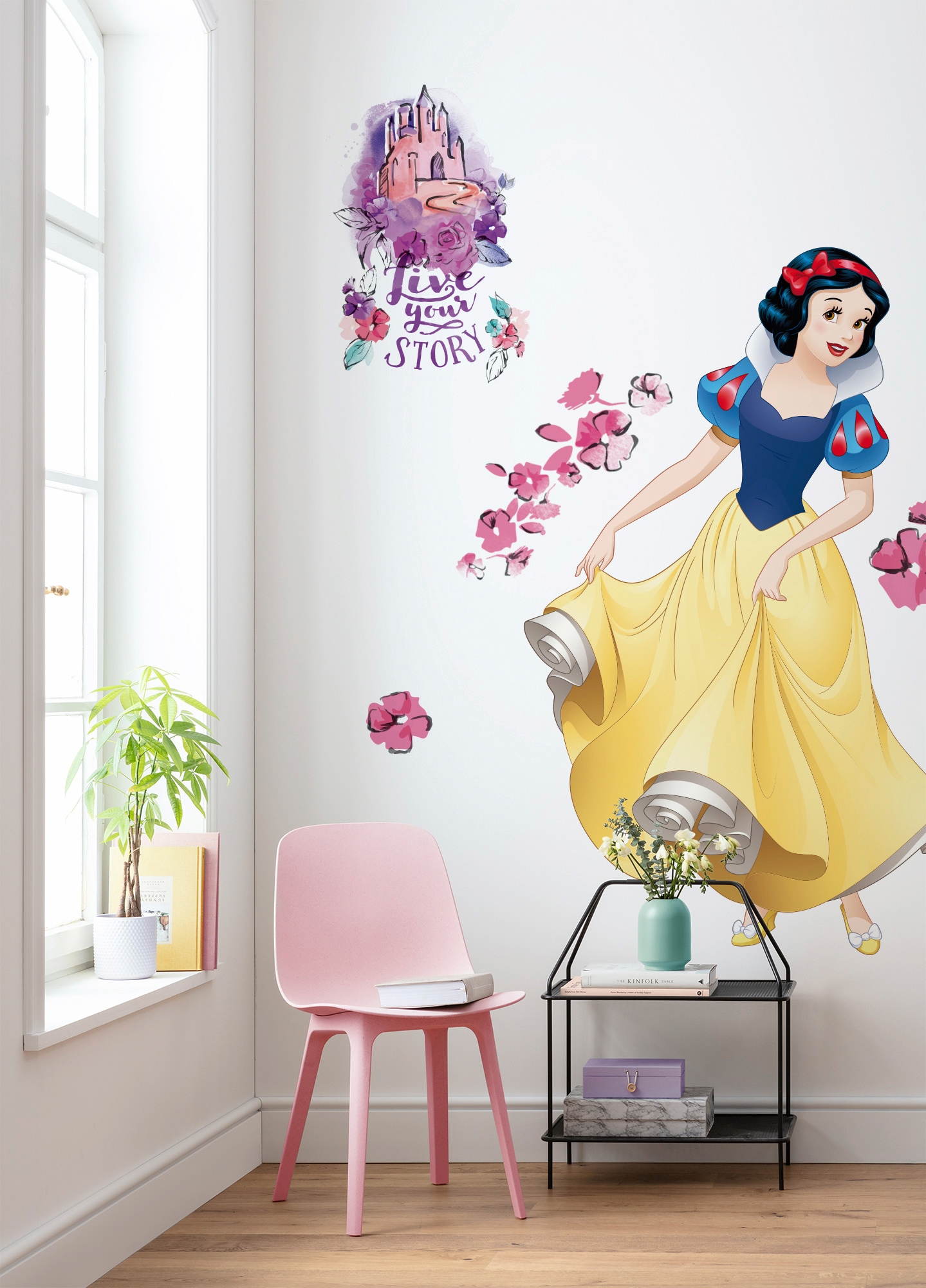 Komar Papier peint intissé »Selbstklebende Vlies   - Snowwhite XXL - Grösse 127 x 200 cm« imprimé Kinderzimmer