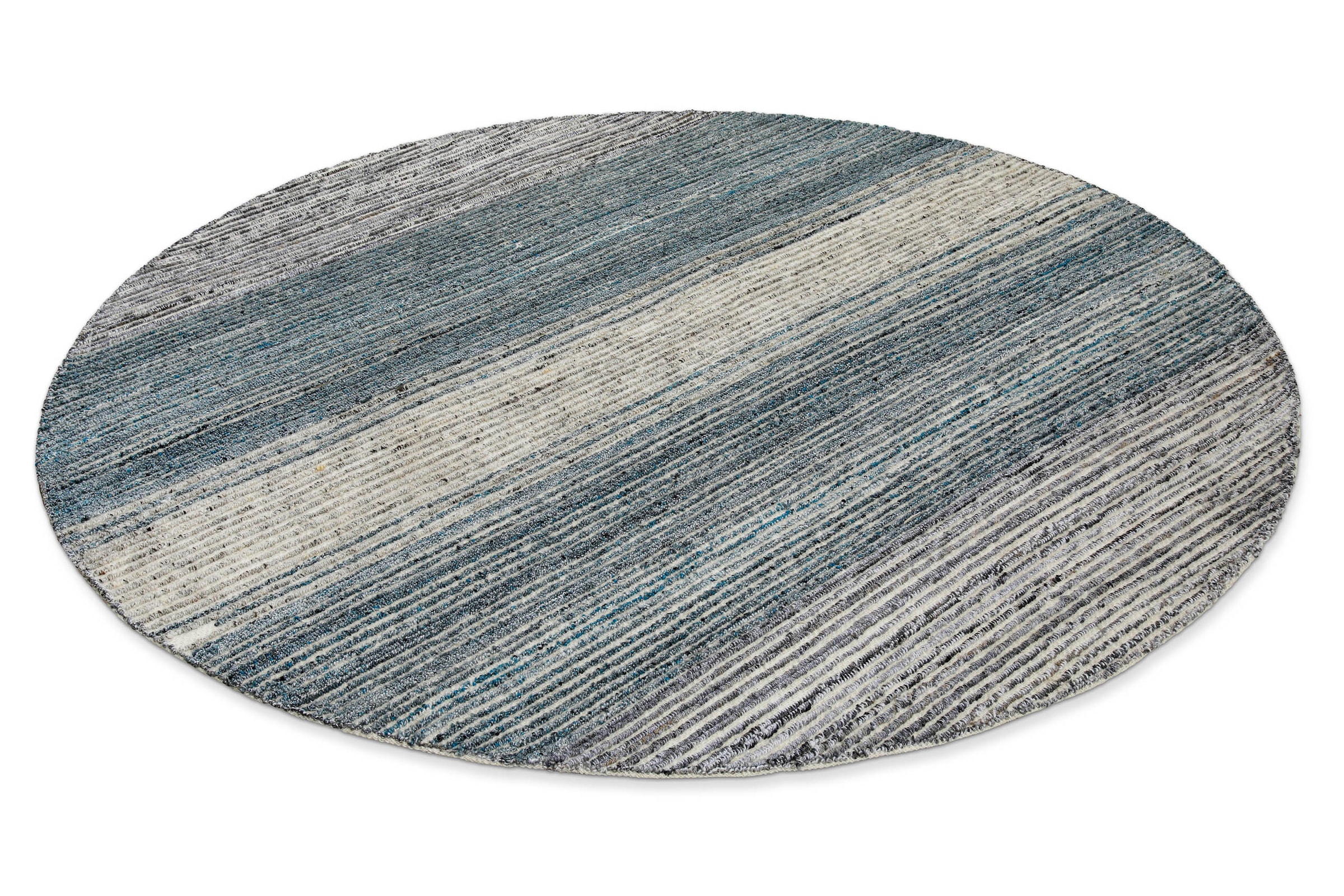 Wecon home Tapis »Hamptons TWENTYFOUR« Rond 10 mm Höhe Kurzflor, Wohnzimmer, Schlafzimmer, elegant, robust, Streifen Muster