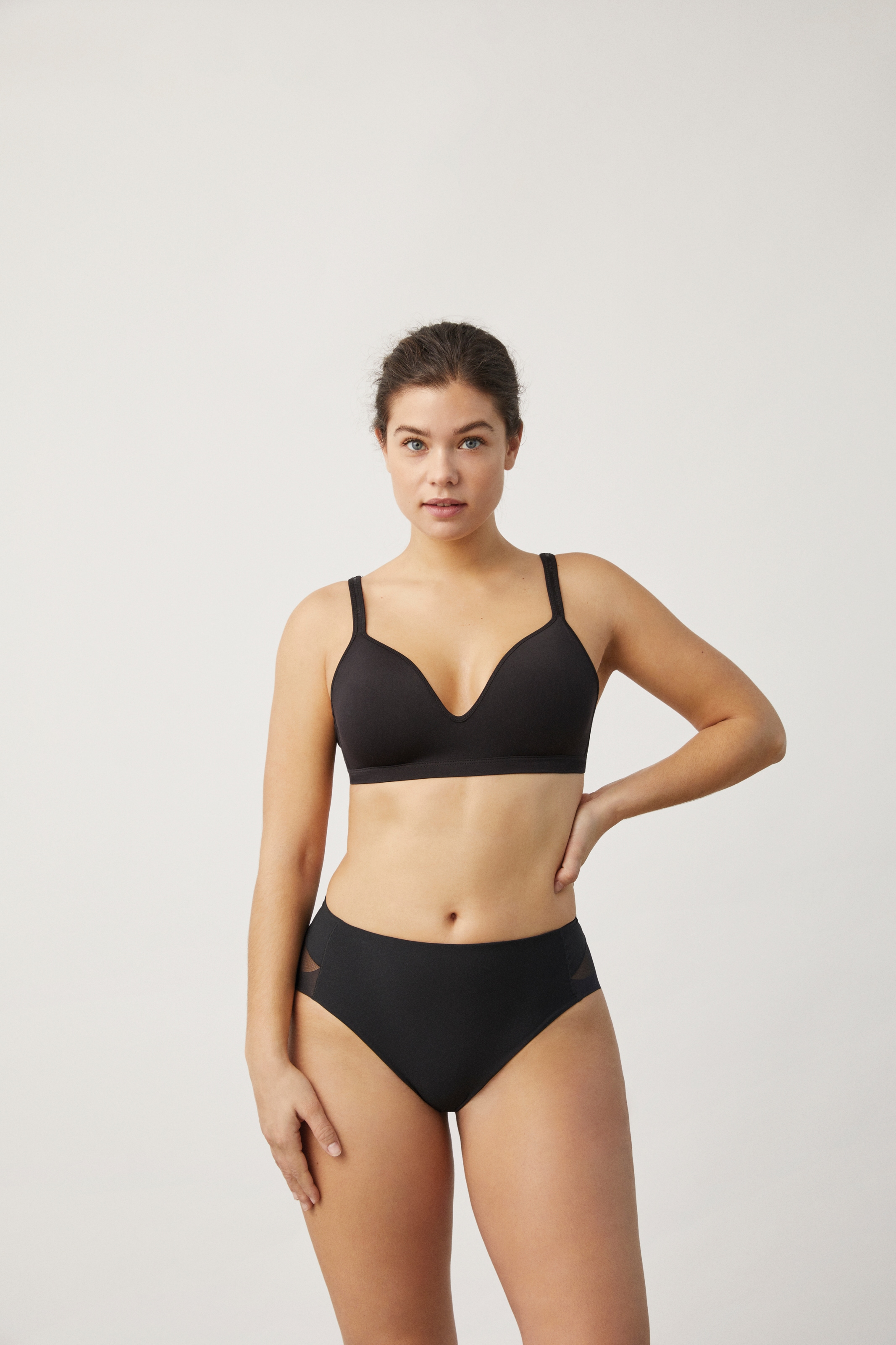 YSABEL MORA Slip gainant 2er Pack,  elastisch, Mesh, mittlerer Form-Effekt, Tüll