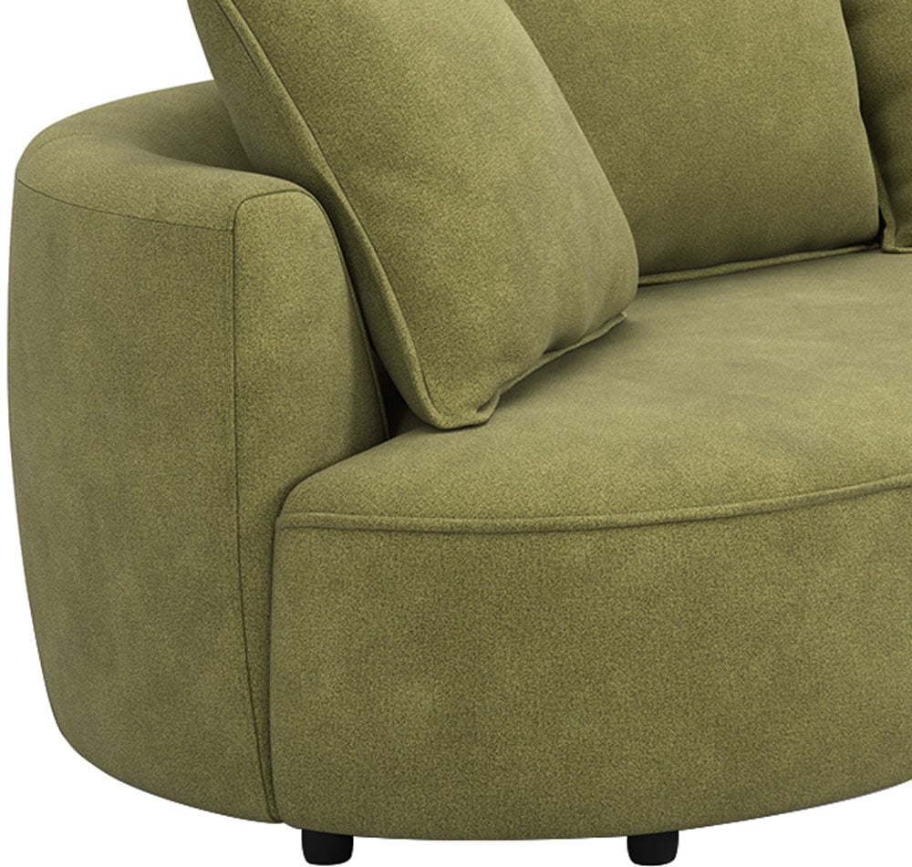 COTTA Canapé d'angle »Sana L-Form, Breite 260 cm« Loungesofa mit Wellenunterfederung