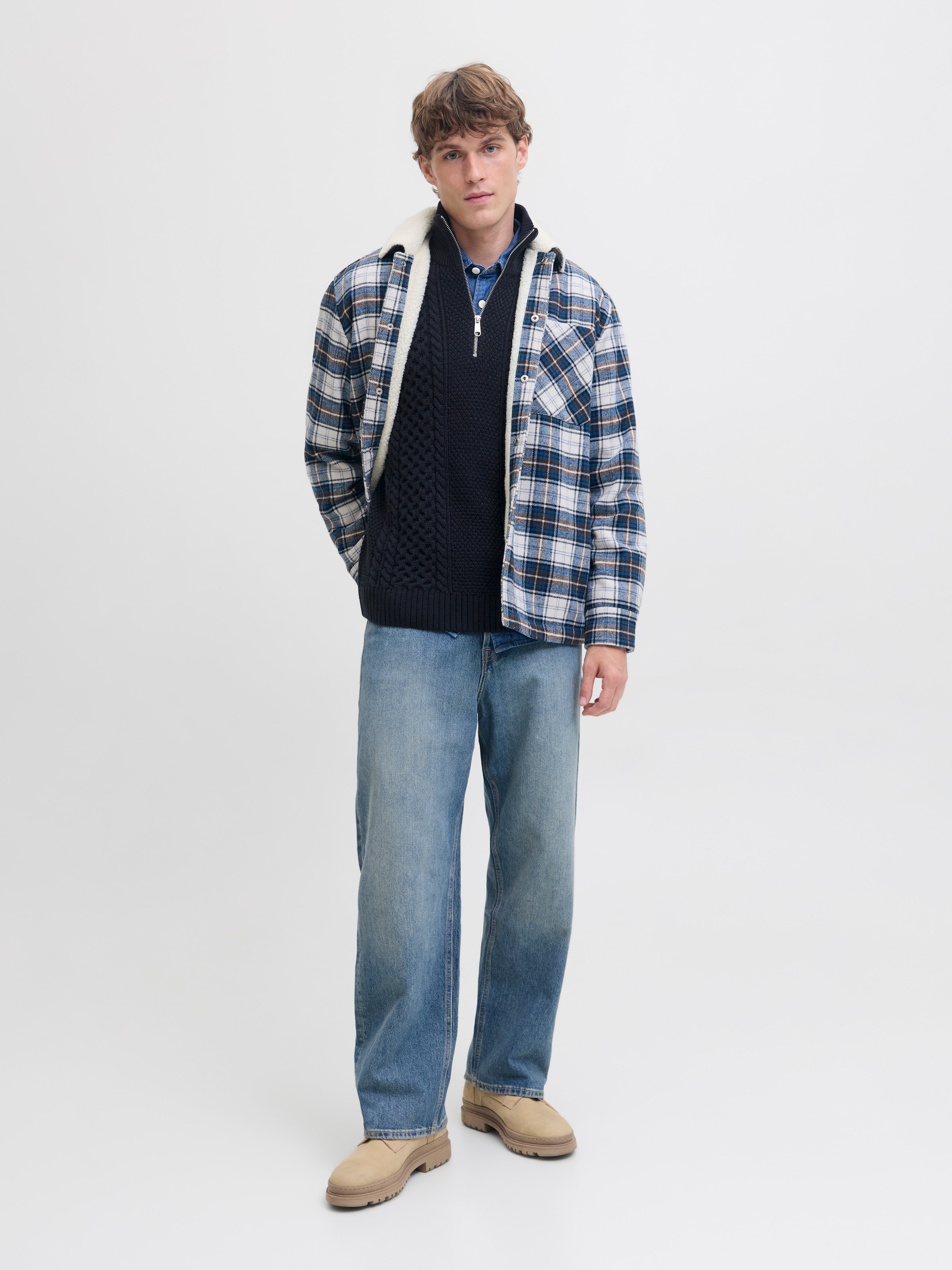 Jack & Jones Troyer »JJPAUL KNIT HALF ZIP«
