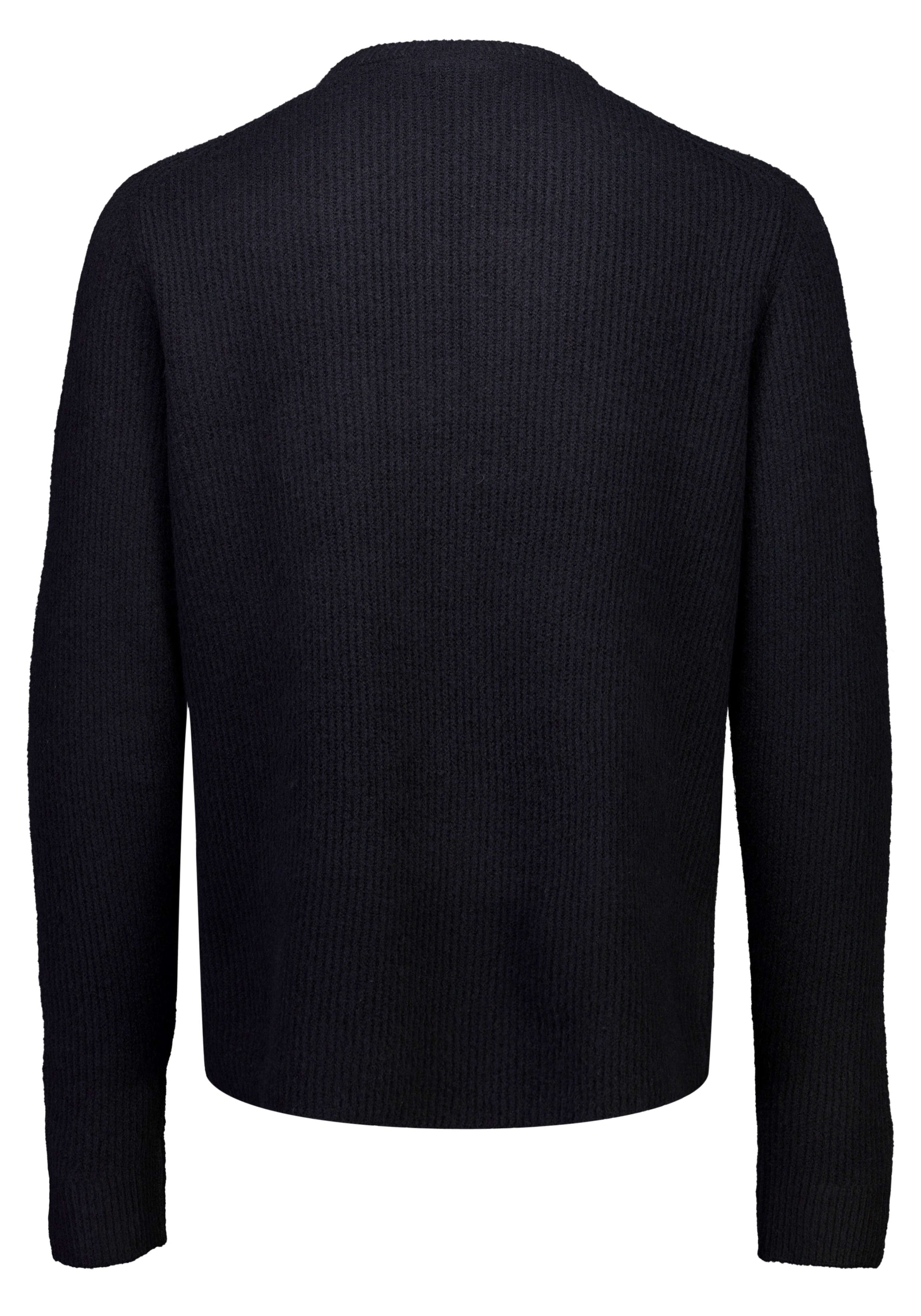 LINDBERGH Pull en tricot Winterpullover mit Wolle und Stretch / Meliert