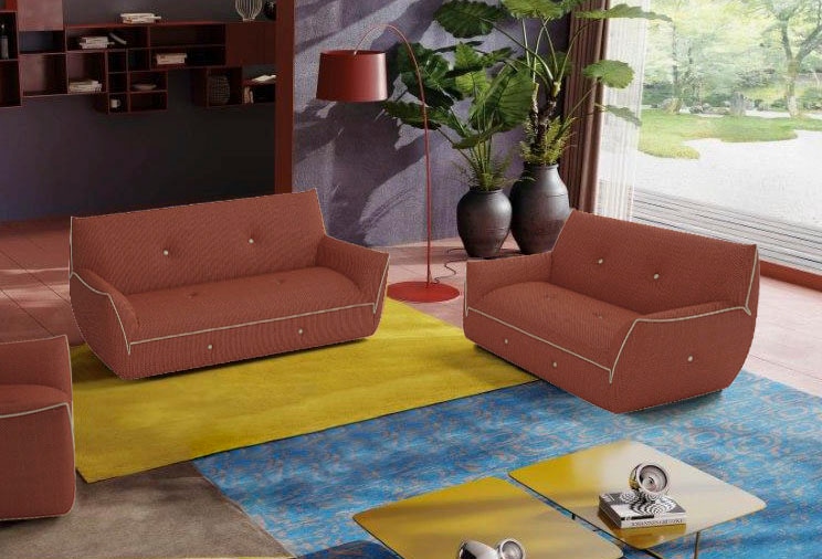 Egoitaliano Polstergarnitur »Yuki, extravagantes Design und höchster Sitzkomfort, tolle Details« Set, bestehend aus einem 2,5- und einem 2-Sitzer, mit innovativen