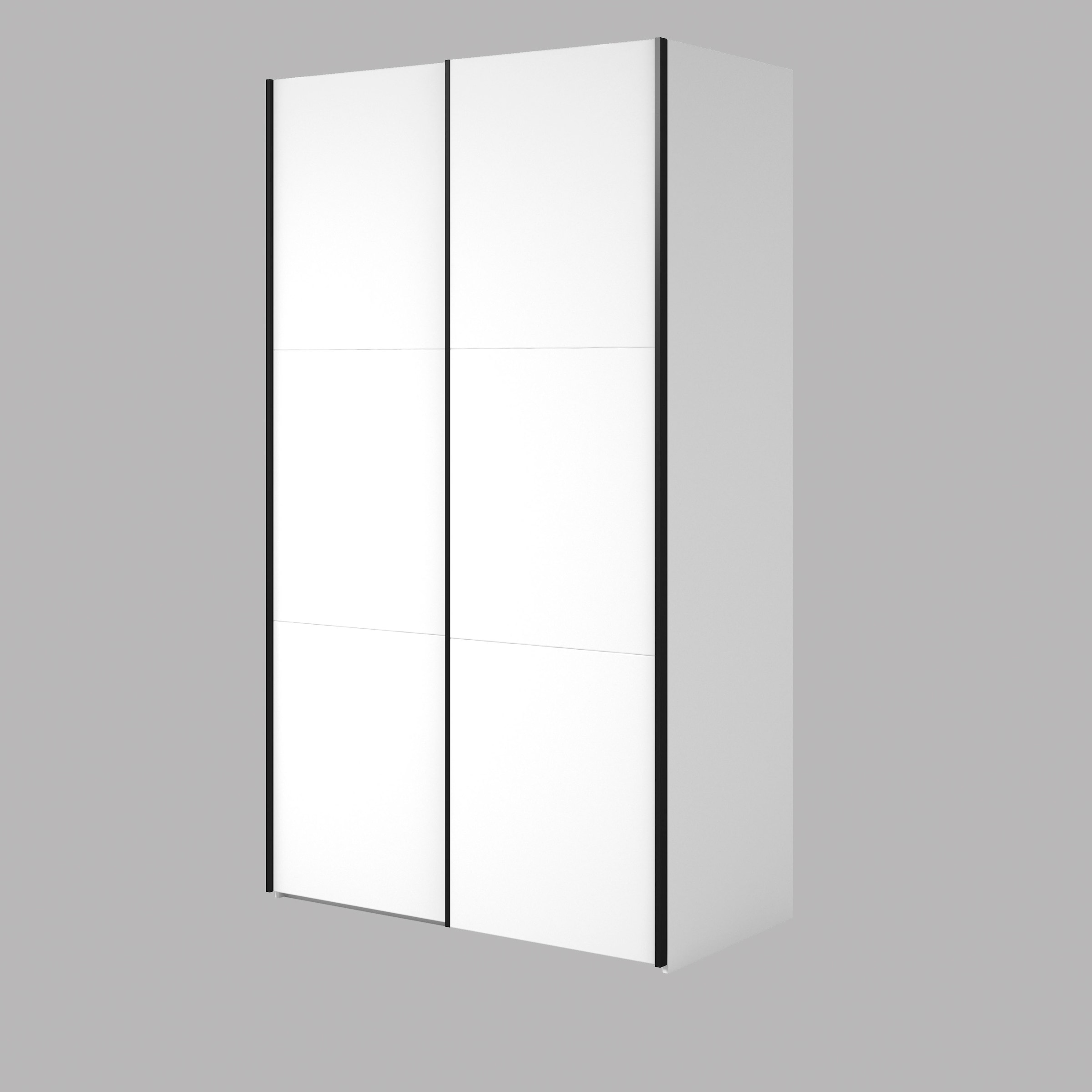 Home affaire Kleiderschrank »Eastvale, 120x64x210cm, ideal für kleine Räume oder Nischen« Schrank mit Schwebetüren, FSC-zertifiziert, Metallgriffe