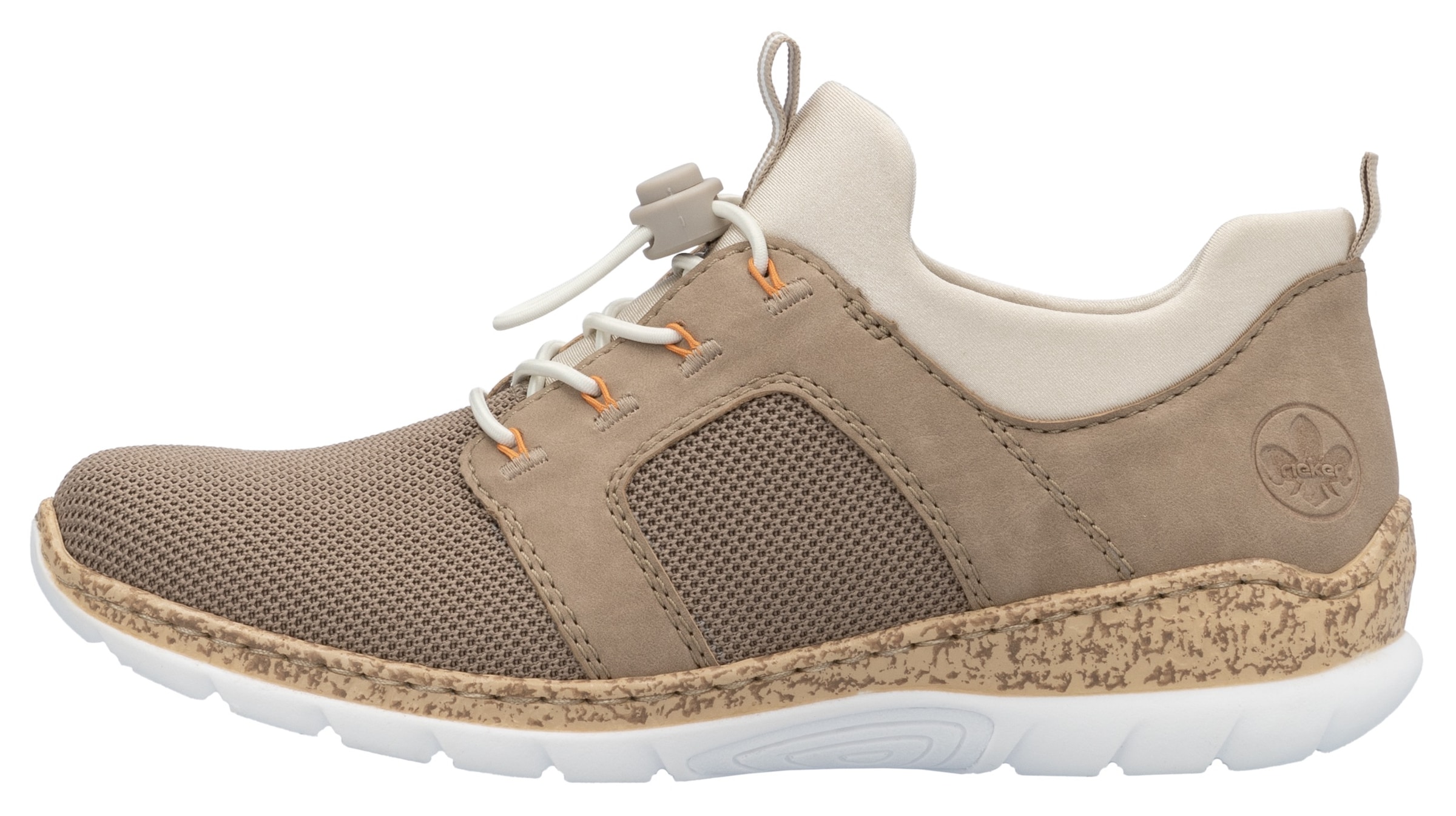 Rieker Baskets slip-on  , Schlupfschuh, Halbschuh, Slipper, Freizeitschuh mit Elastikeinstieg