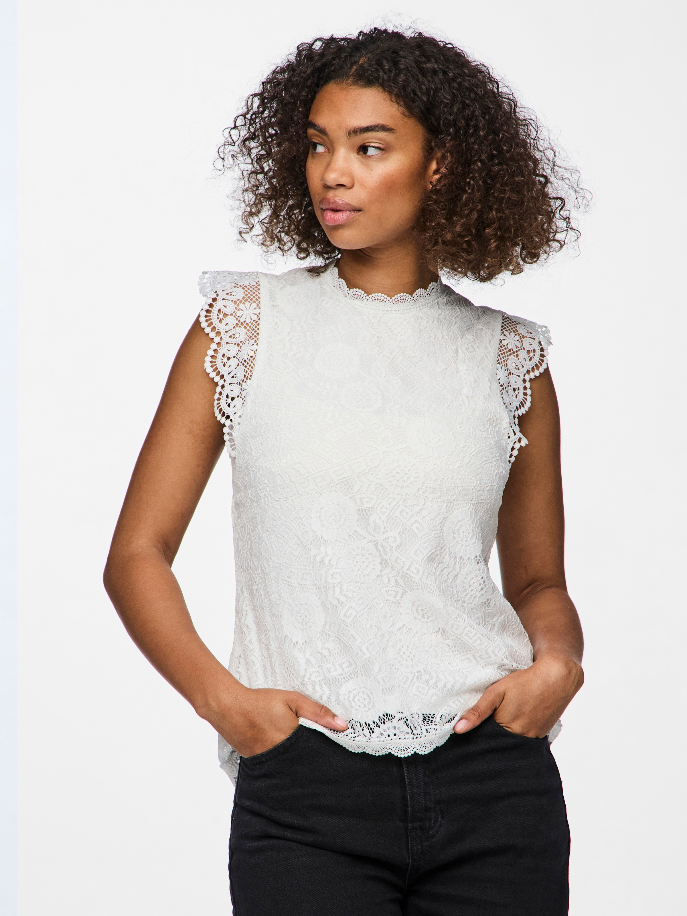 pieces Top en dentelle »PCOLLINE«