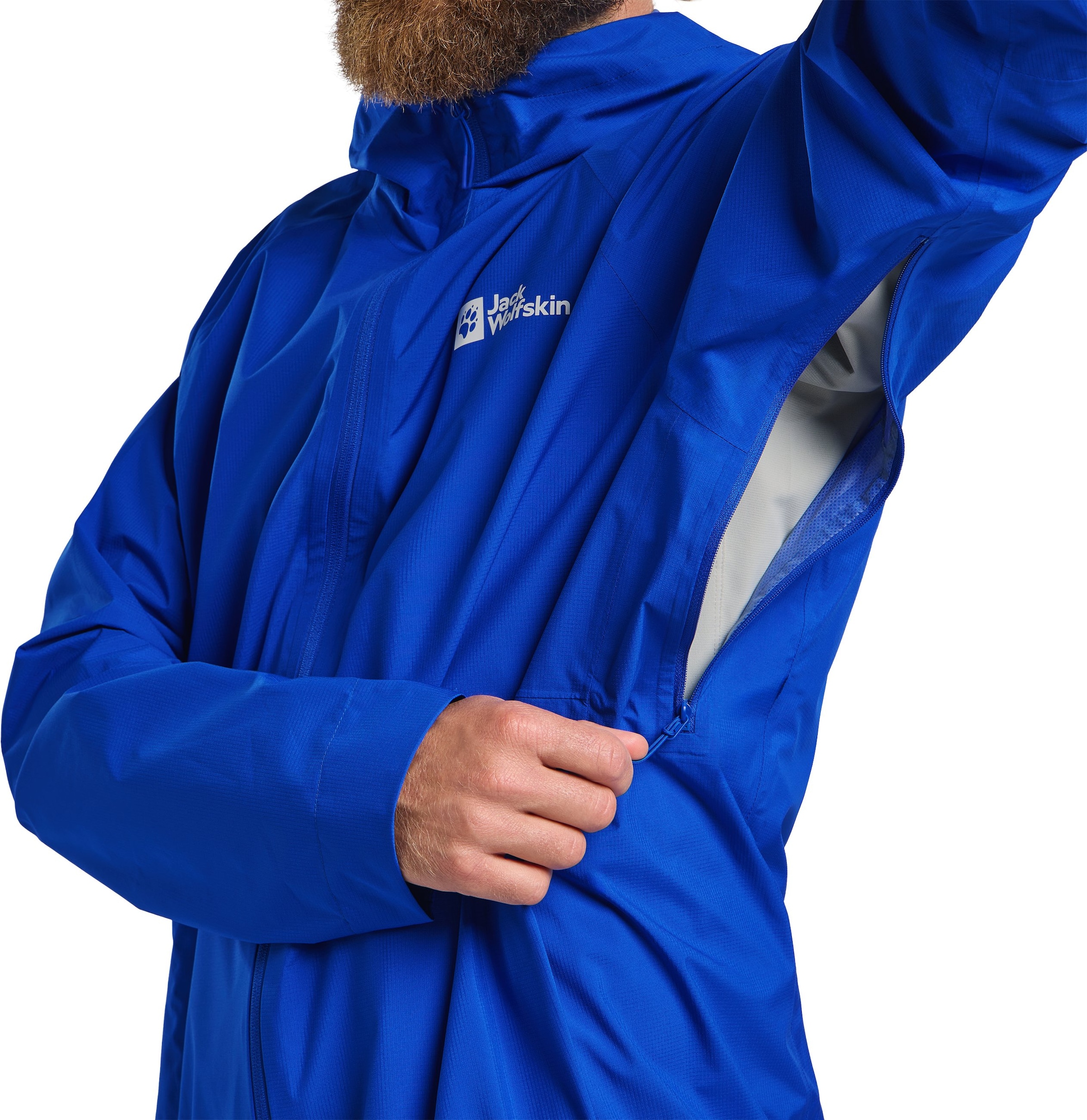 Jack Wolfskin Outdoorjacke »PRELIGHT 2.5L LT JKT M« mit Kapuze