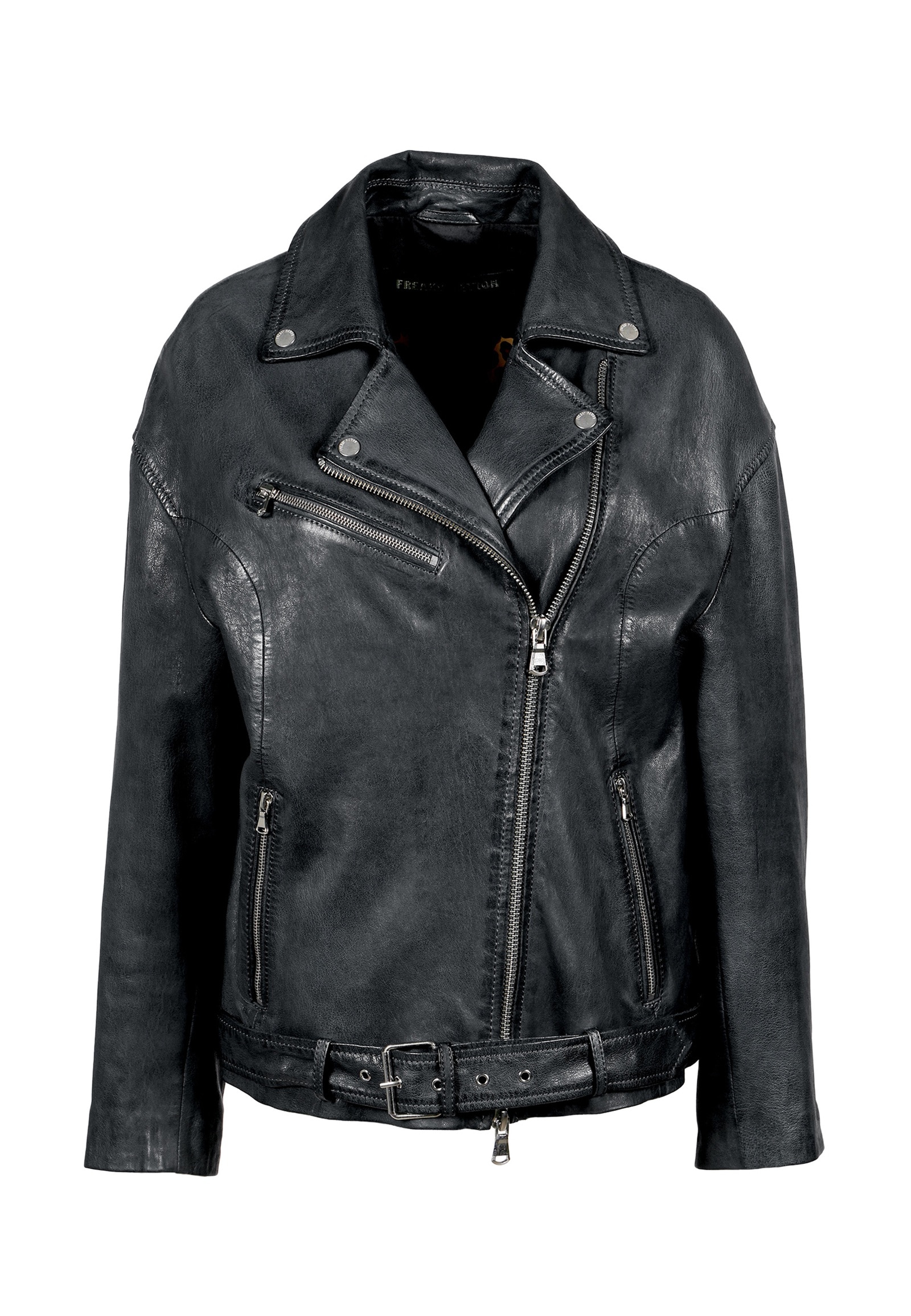 Freaky Nation Veste en cuir »Anuk-FN«