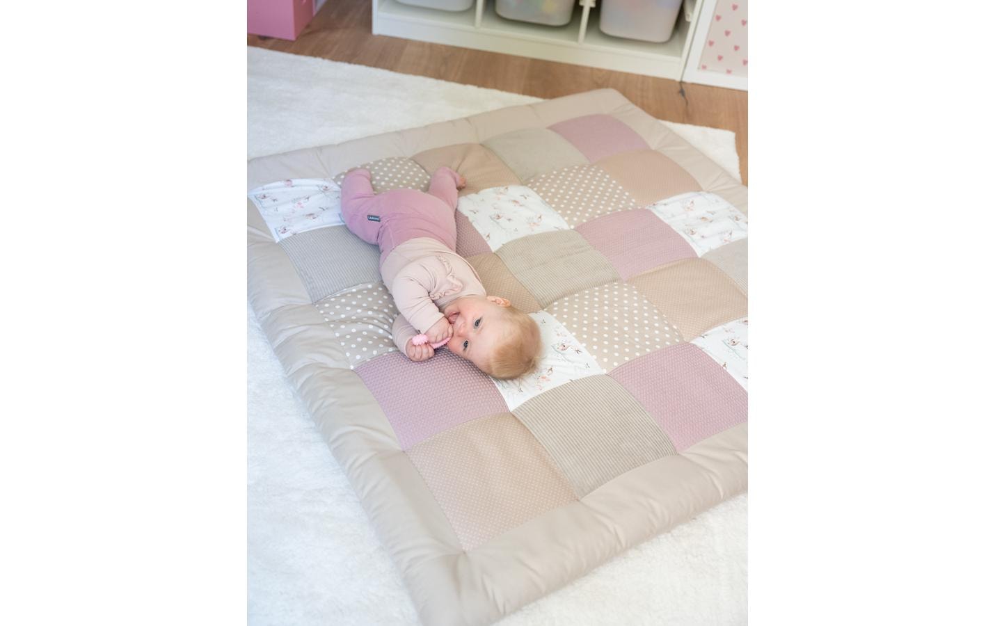 ULLENBOOM ® Krabbeldecke »Märchenwald 140 x 140 cm«