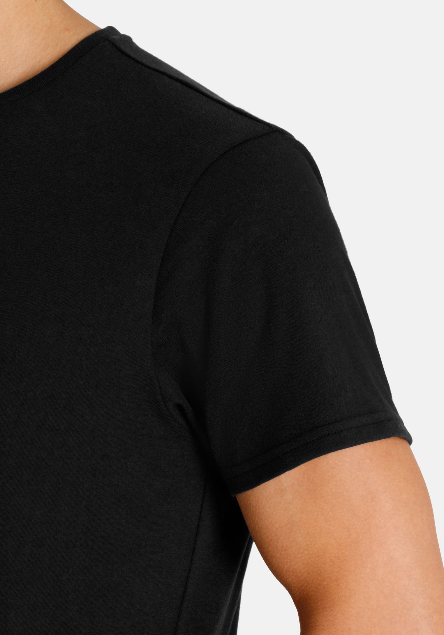 Camano T-shirt »comfort« 2er Pack,  mit Rundhalsausschnitt
