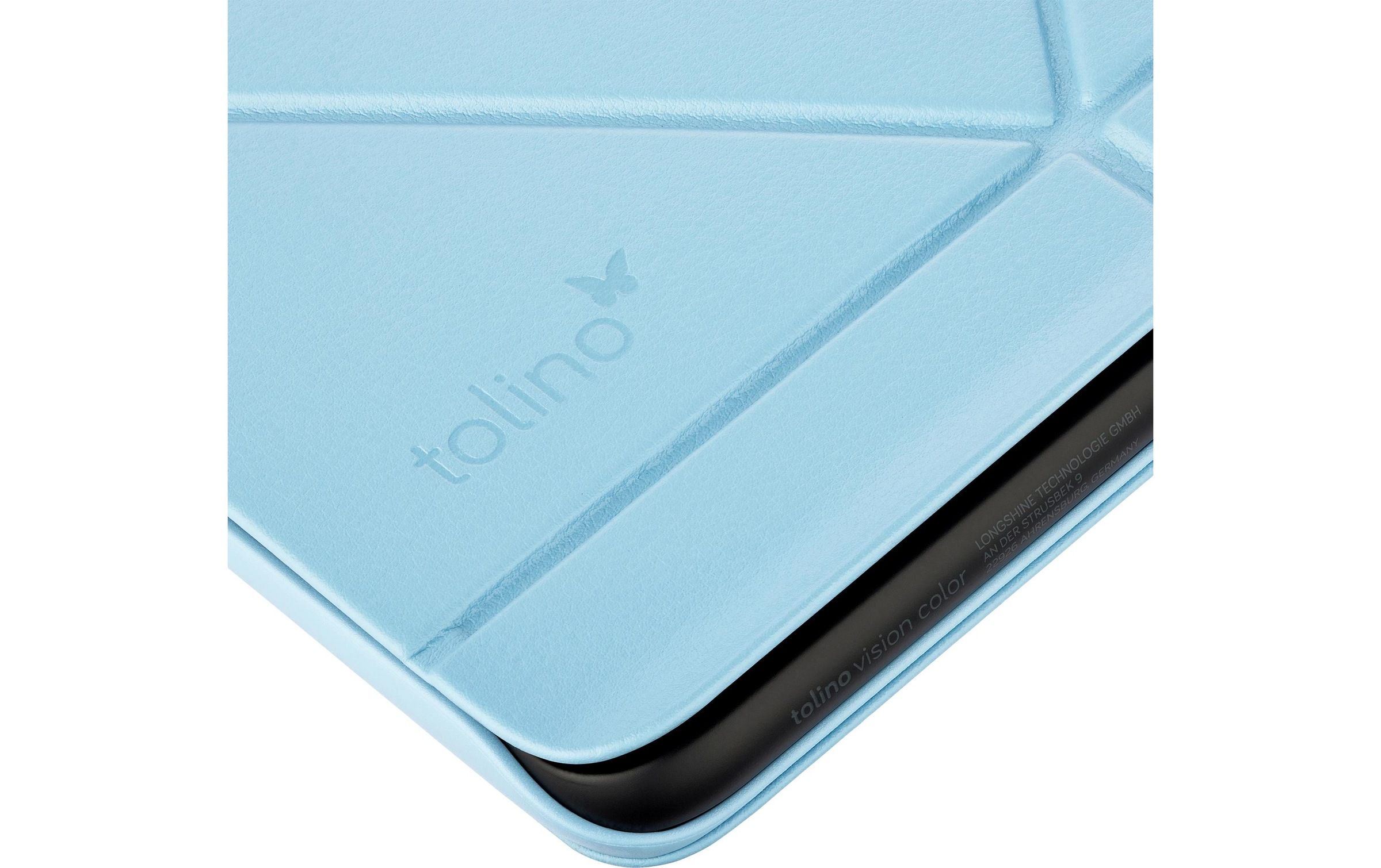 Tolino Étui pour e-reader »Vision Color Origami Dusk Blue« 17,8 cm (7 Zoll)