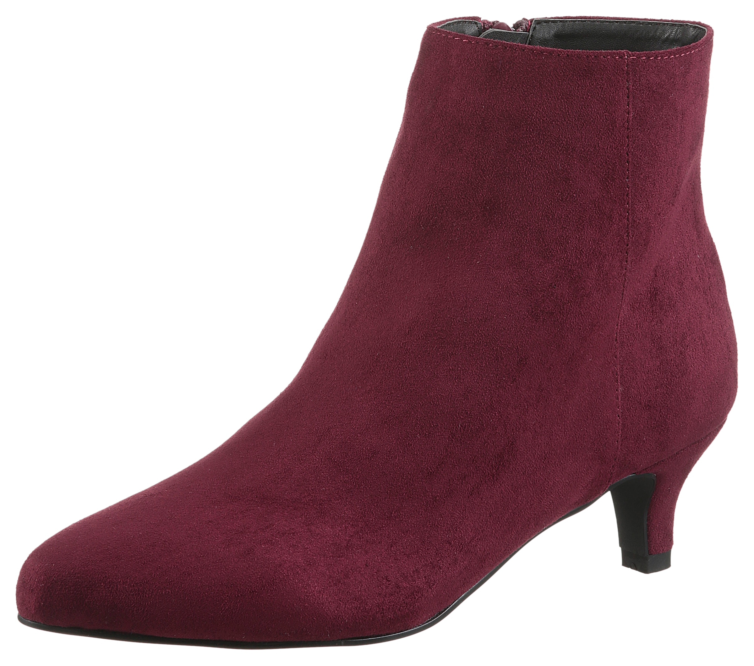 Aniston SHOES Bottines  , Reissverschluss-Ankelboots, Trichterabsatz - NEUE KOLLEKTION