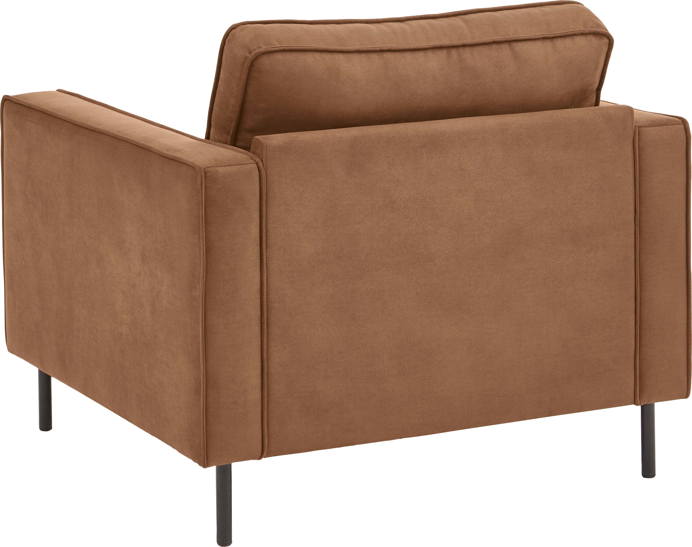 ATLANTIC home collection Sessel »Weston« im skandinavischem Stil, mit Wellenunterfederung
