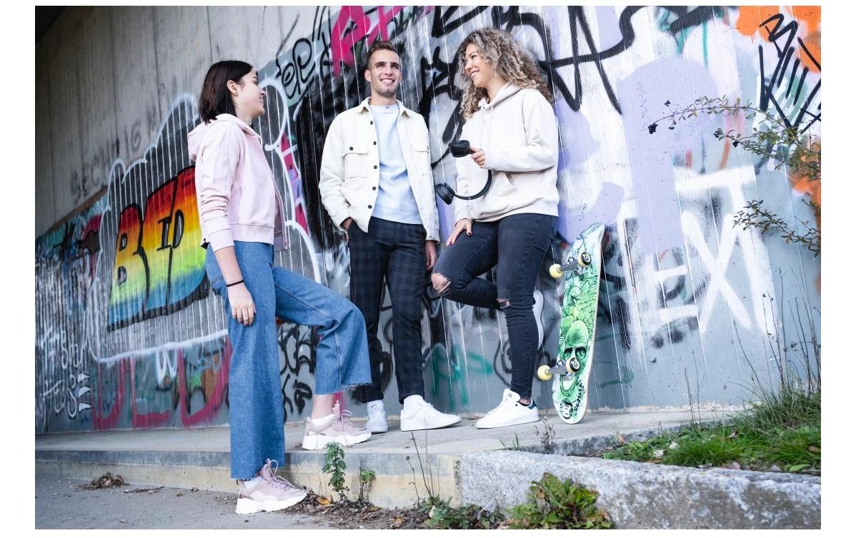   Over-Ear-Kopfhörer »Passion Turn Over-Ear« Active Noise Cancelling (ANC) eingebautes Mikrofon, Ladezeit: 3h