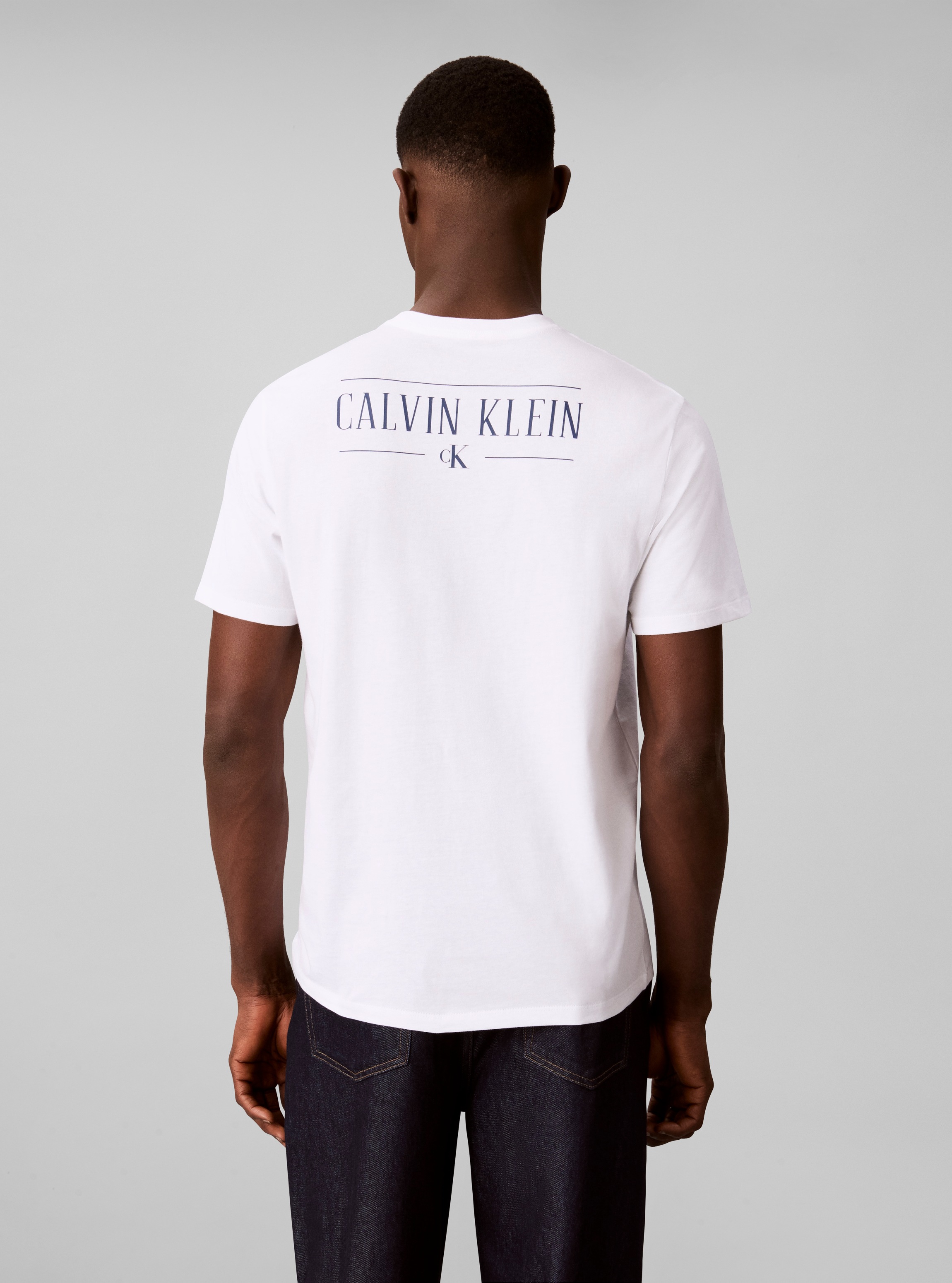 Calvin Klein Jeans T-Shirt Rückendruck, Regular Fit