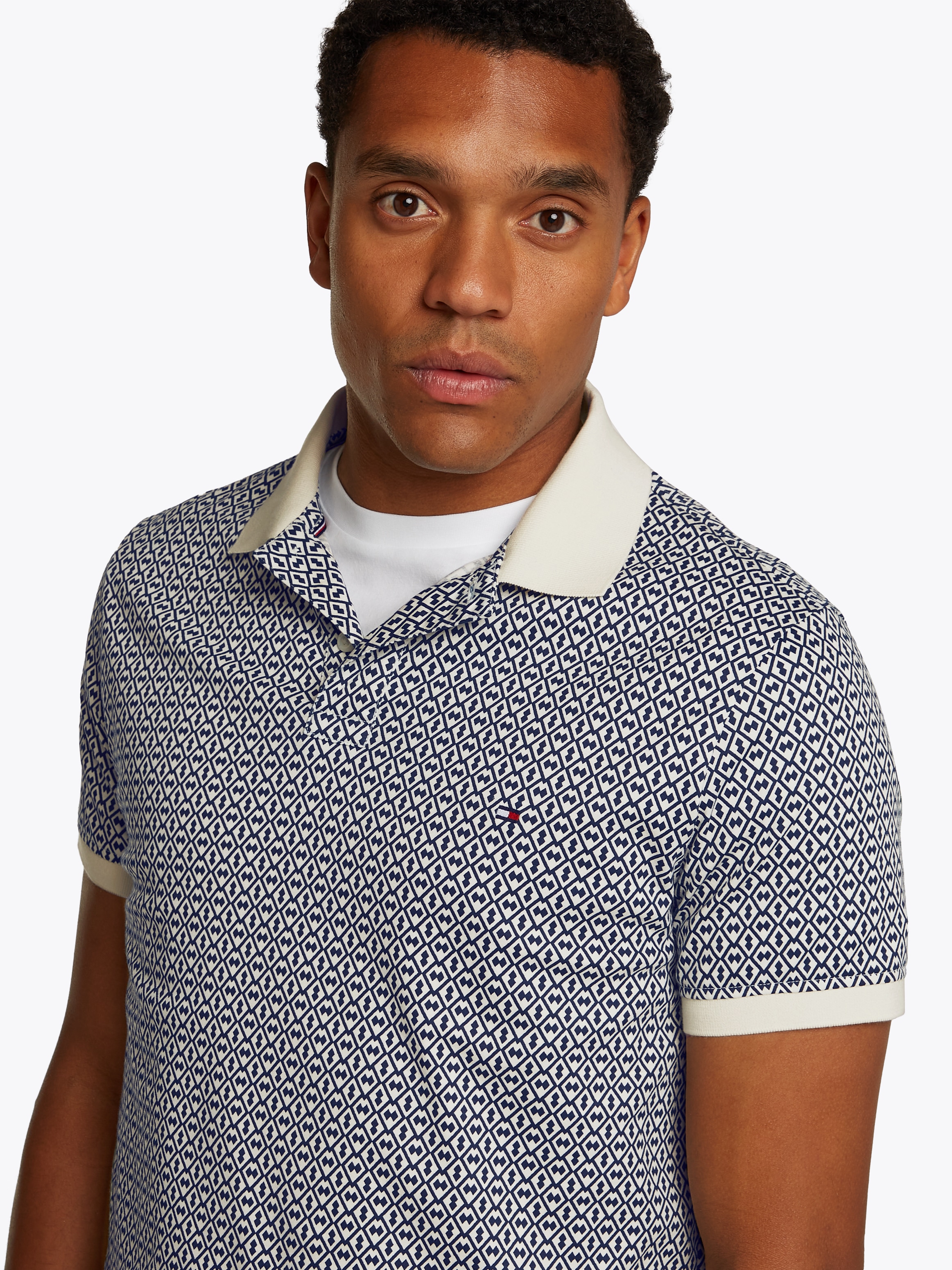 Tommy Hilfiger Polo »INTERLOCK AOP REG POLO«