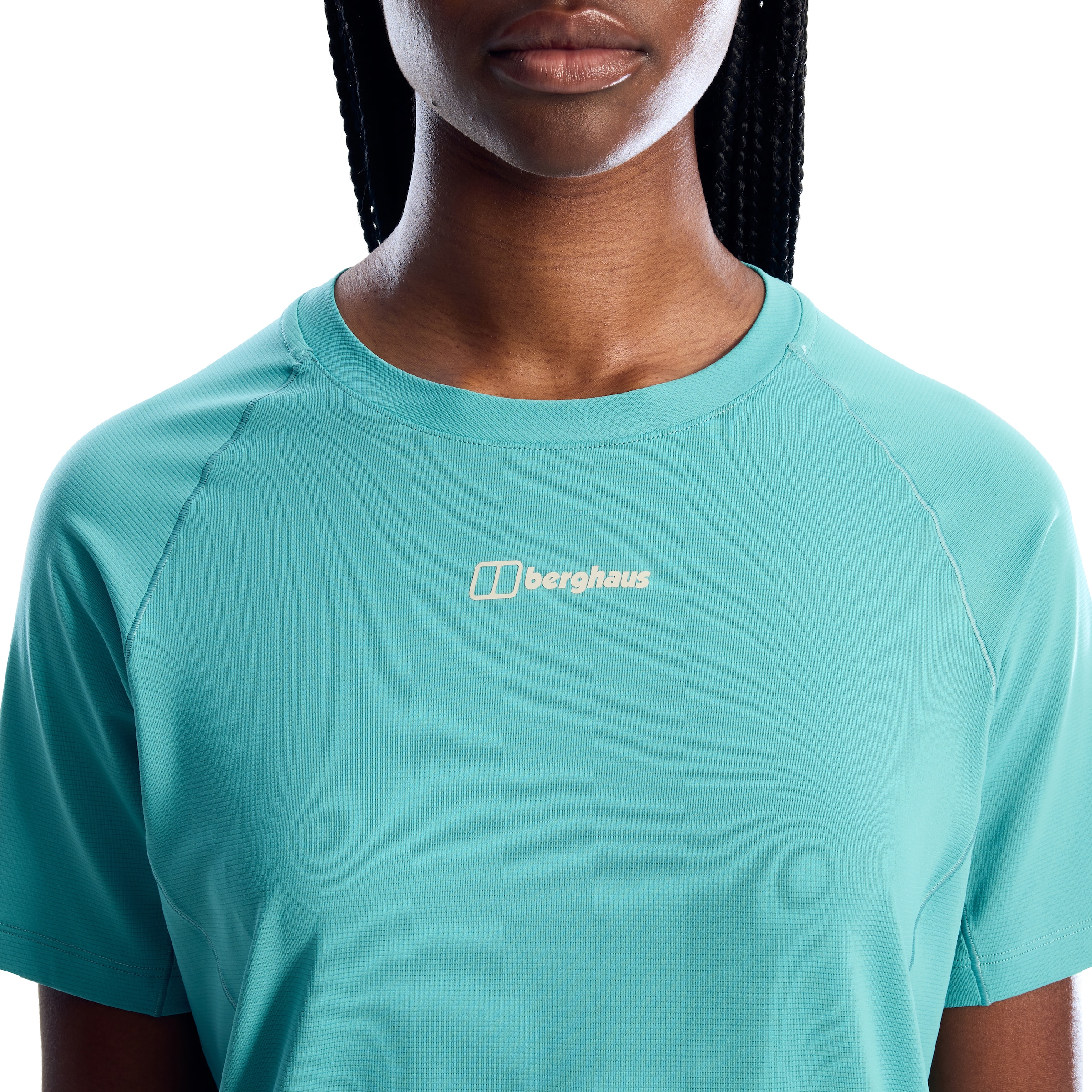 Berghaus T-shirt »BOWBURN TECH TEE AF« mit Rundhalsausschnitt, Kurzarm, für Sport- und Outdooranlässe