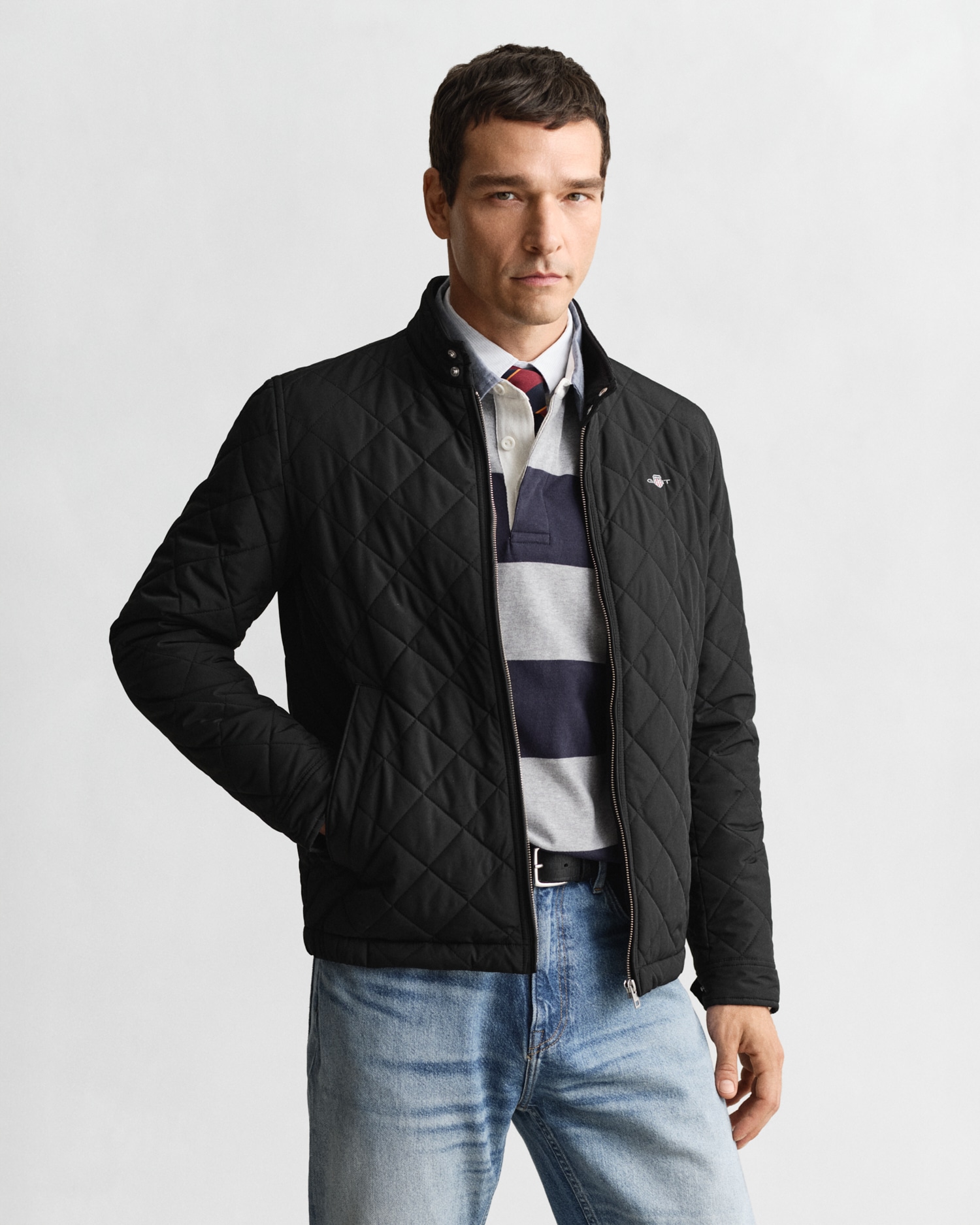 Gant Steppjacke »QUILTED WINDCHEATER« mit Rautensteppung