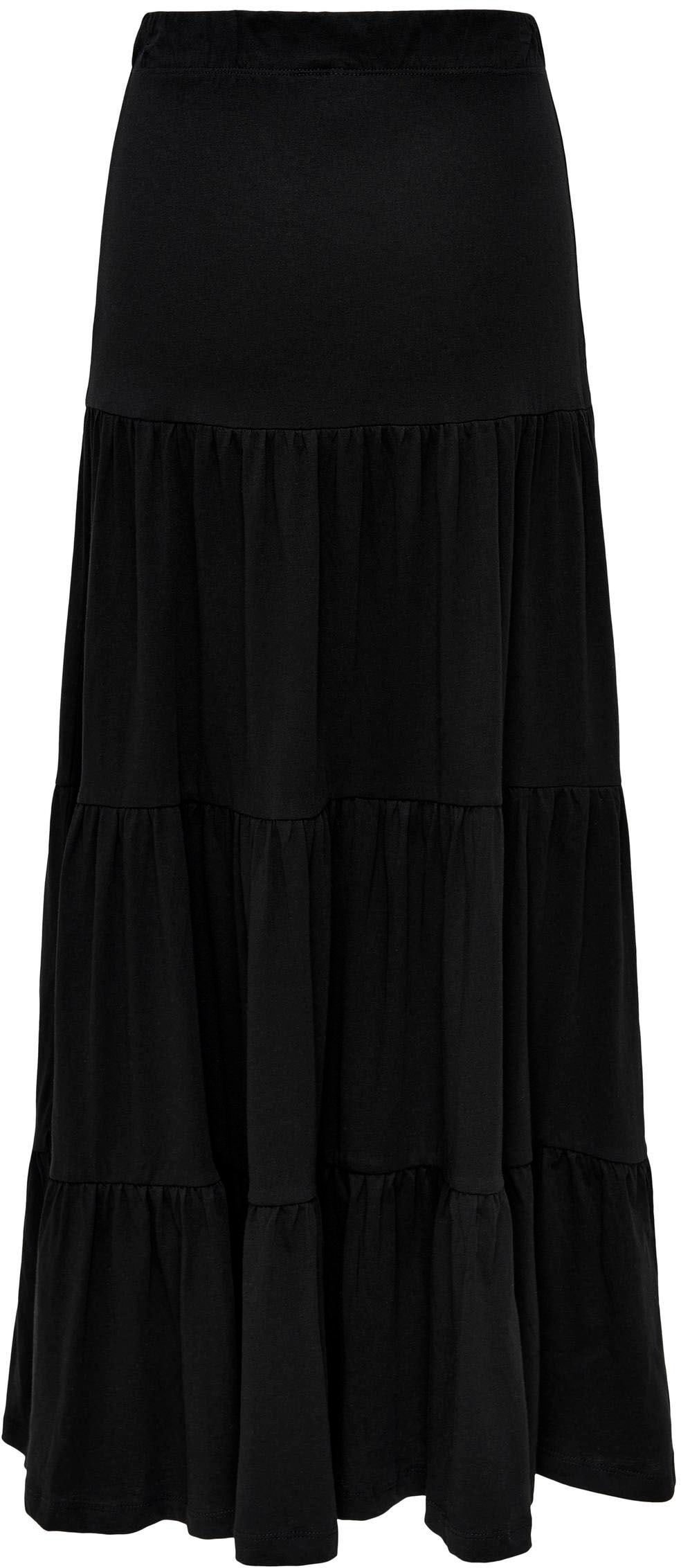ONLY Maxi jupe »ONLMAY MAXI SKIRT« Baumwolle, mit Volant