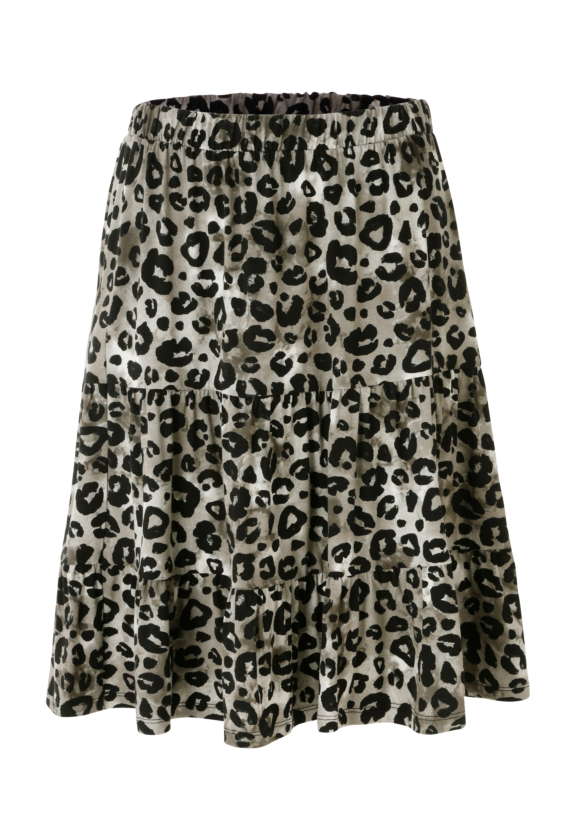 Aniston CASUAL Minirock mit extravagantem Animal-Print- jedes Teil ein Unikat- NEUE KOLLEKTION