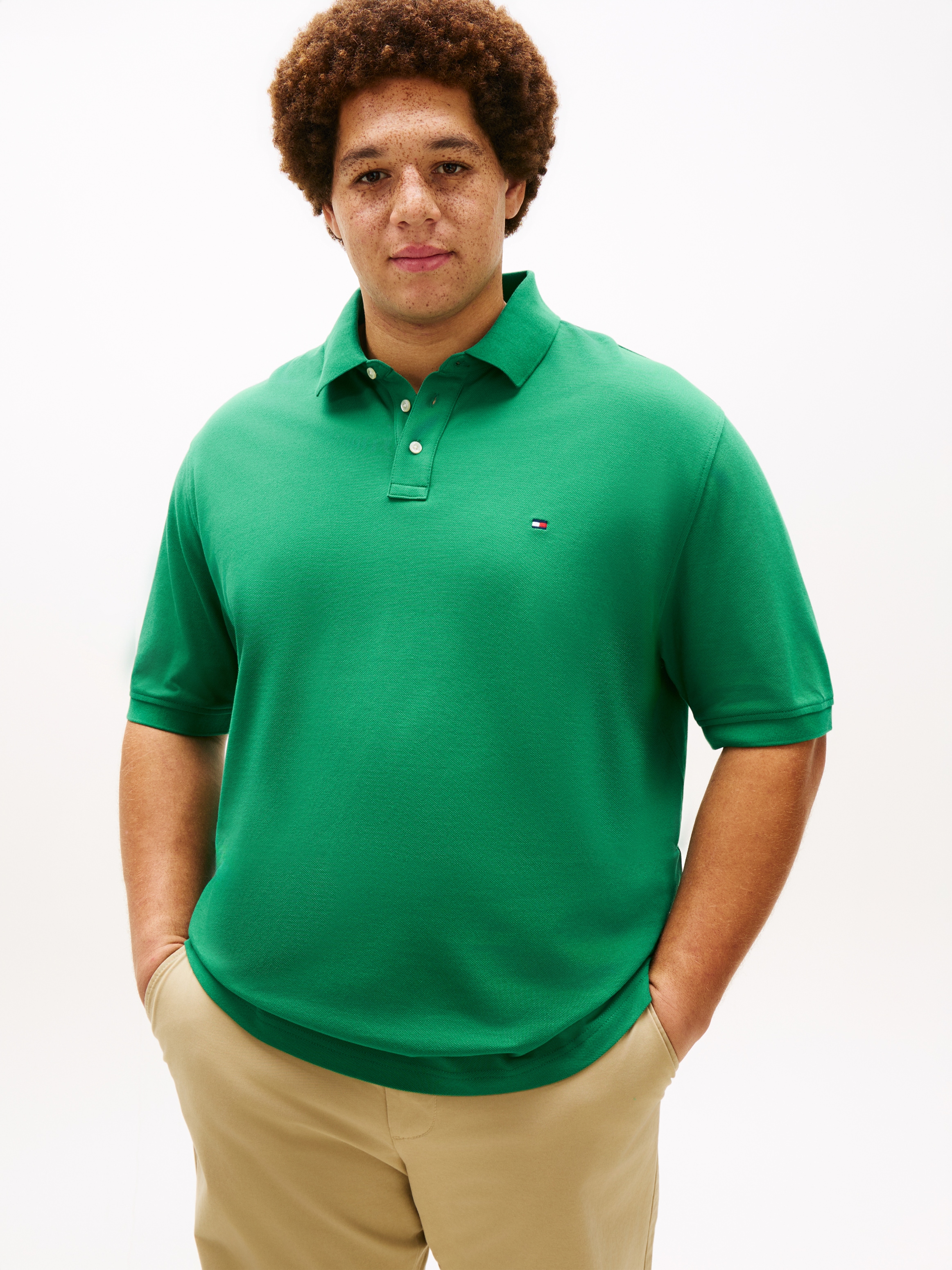 Tommy Hilfiger Big & Tall Poloshirt »1985 - REGULAR« elastisch, Regular Fit für grosse Grössen