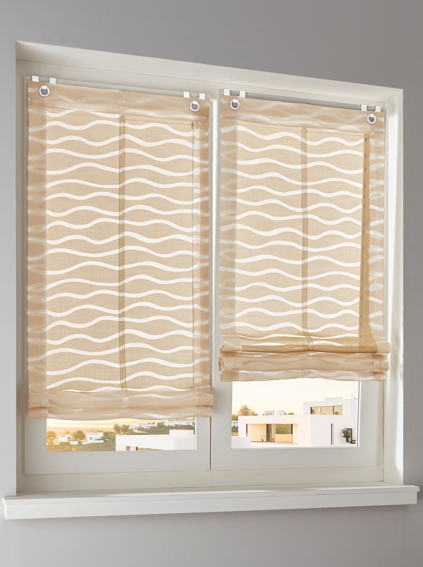 heine home Paroi japonaise mit Oeillets