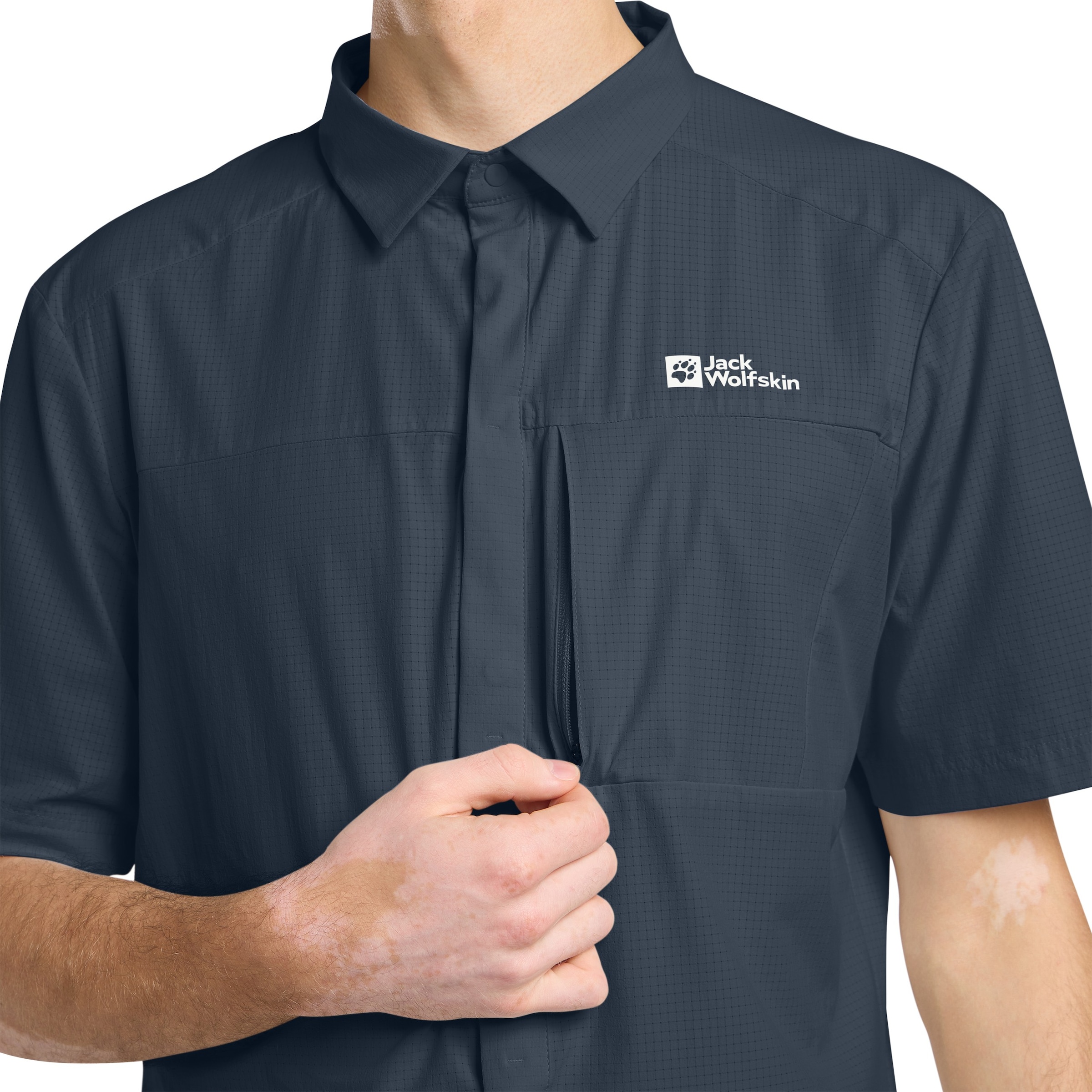 Jack Wolfskin Chemisier fonctionnel »VANDRA S/S SHIRT M«