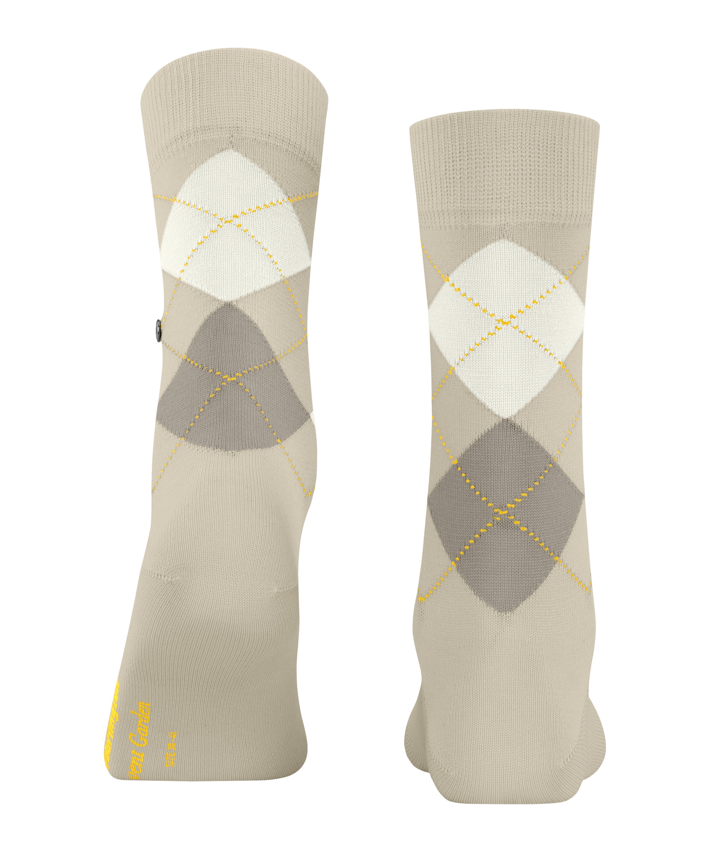 Burlington Chaussettes »Covent Garden« Taille unique 36-41, motif Argyle, clip Burlington