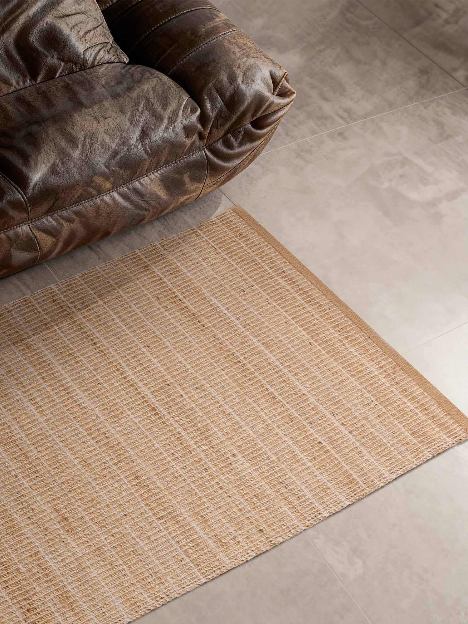 Villeroy & Boch Tapis »Birka« Rectangulaire 6 mm Höhe Jute, Natur, Wohnzimmer, Esszimmer, Schlafzimmer, Flur, Modern, Boho