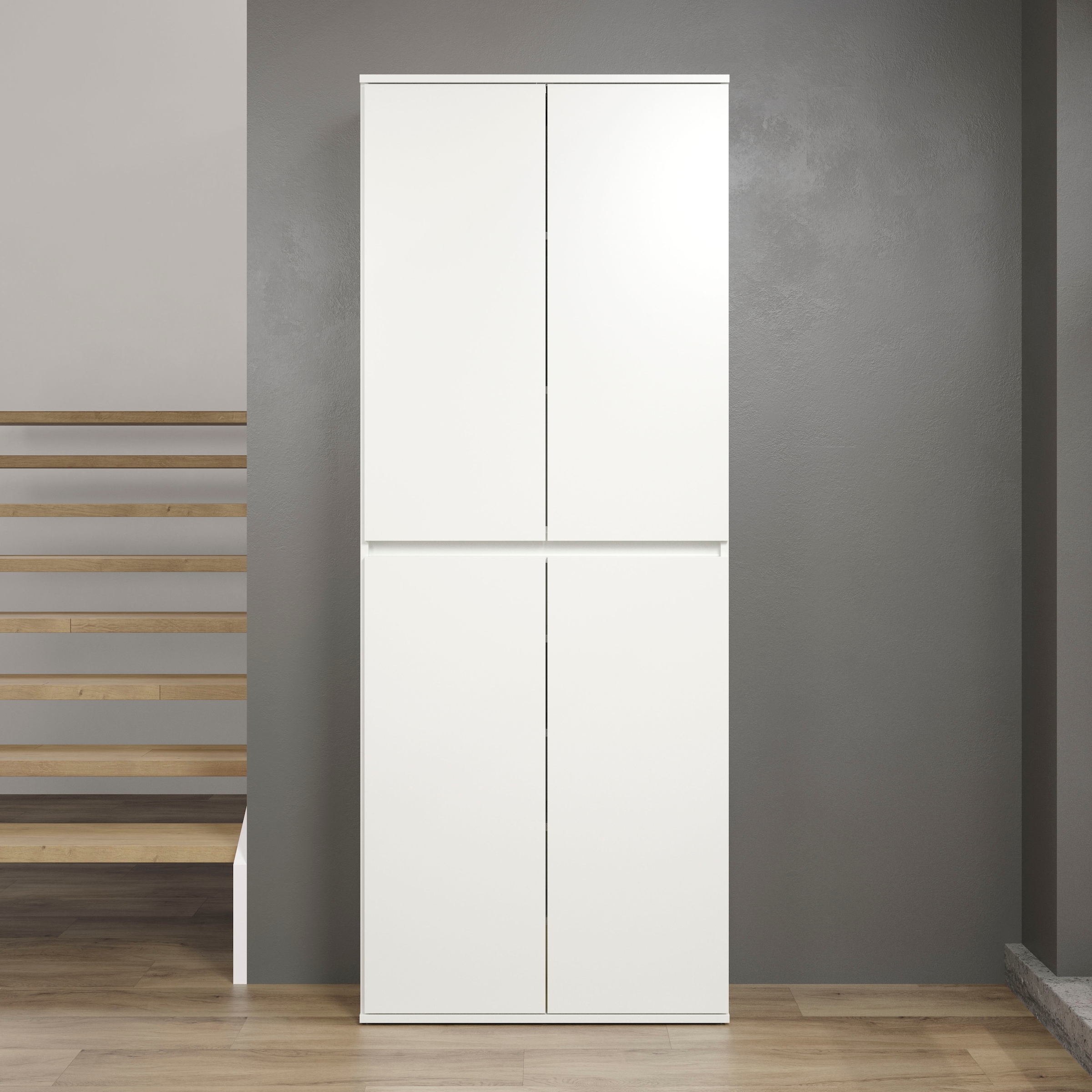 Home affaire Armoire multi-usages »Novara« Mehrzweckschrank mit Kleiderstange - (B/T/H) nach Wahl 37-74/34/191 cm